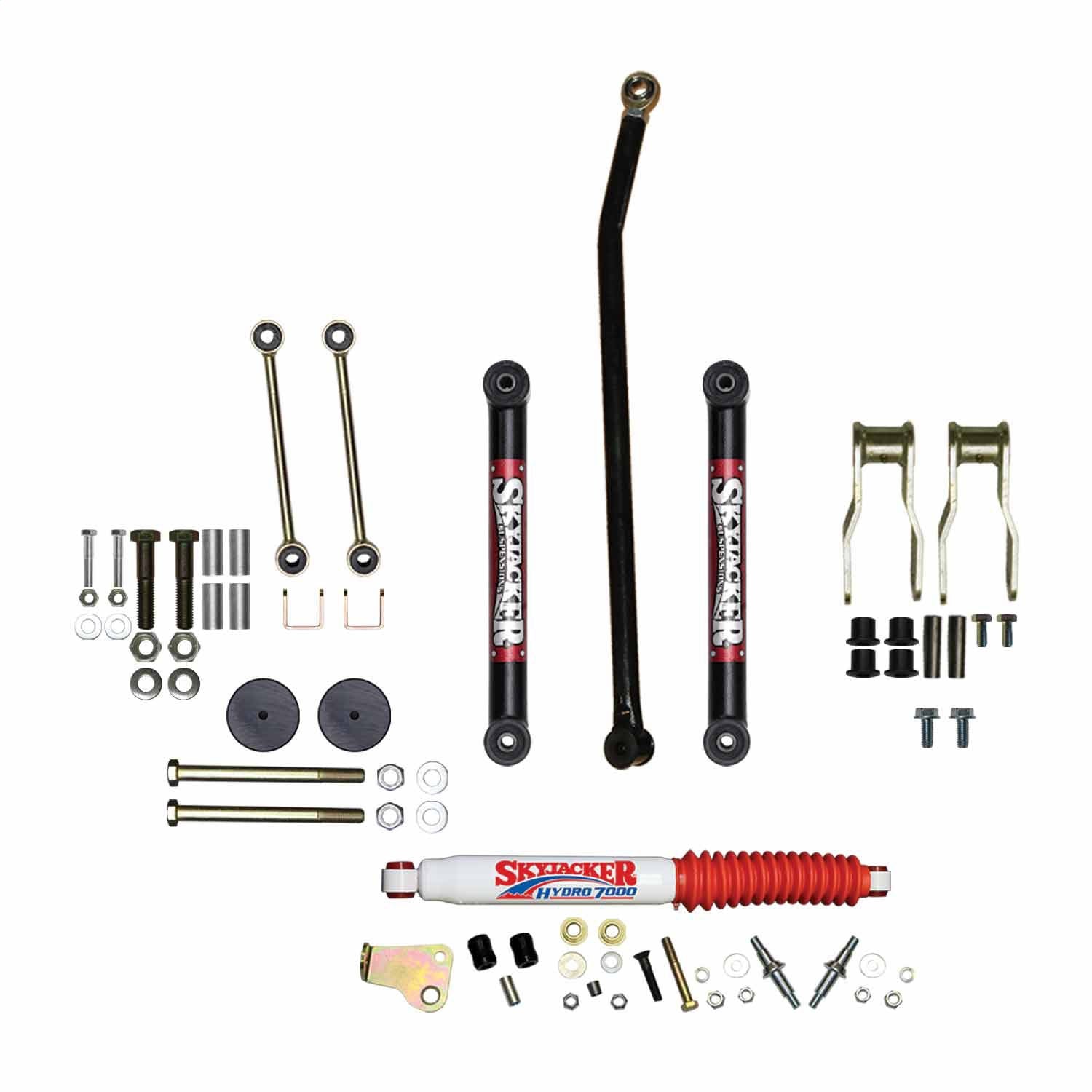 Skyjacker JC45 4.5 in. Component Box With Front Adjustable Track Bar and Lower Control Arms. Skyjacker JC45