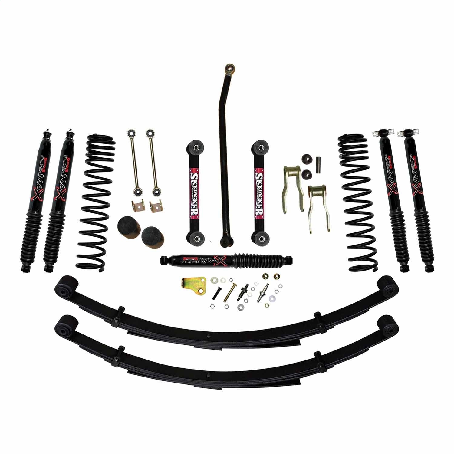 Skyjacker JC4558KSBLT 4.5 Inch Suspension Lift System Skyjacker JC4558KSBLT