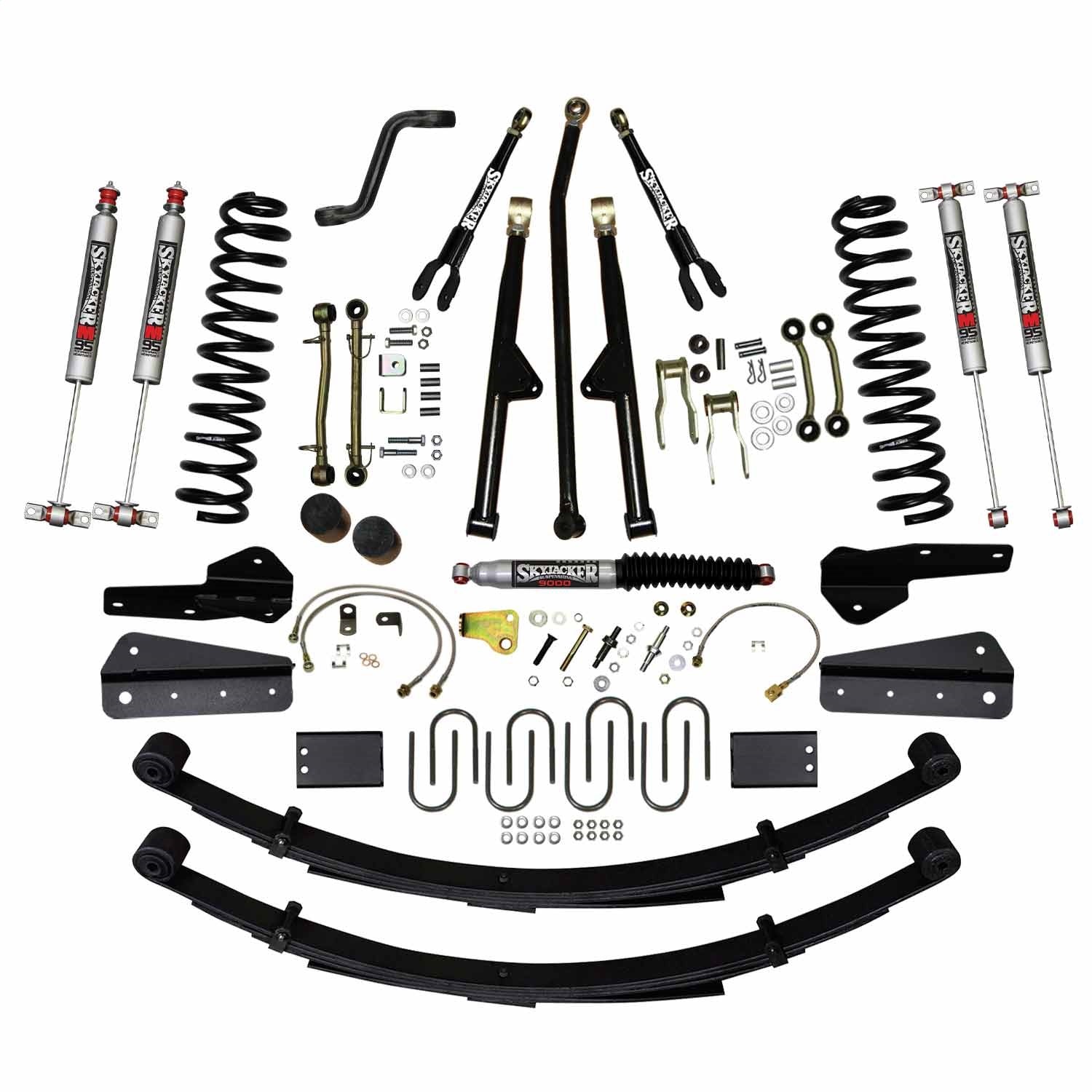 Skyjacker JC6258KSMLT 6 Inch Rock Ready 2 Suspension Lift System Skyjacker JC6258KSMLT