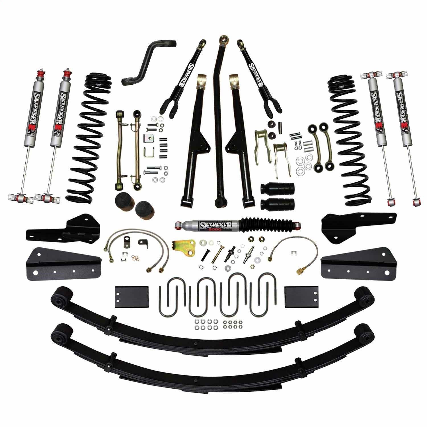 Skyjacker JC8258KSMLT 8 Inch Rock Ready 2 Suspension Lift System Skyjacker JC8258KSMLT