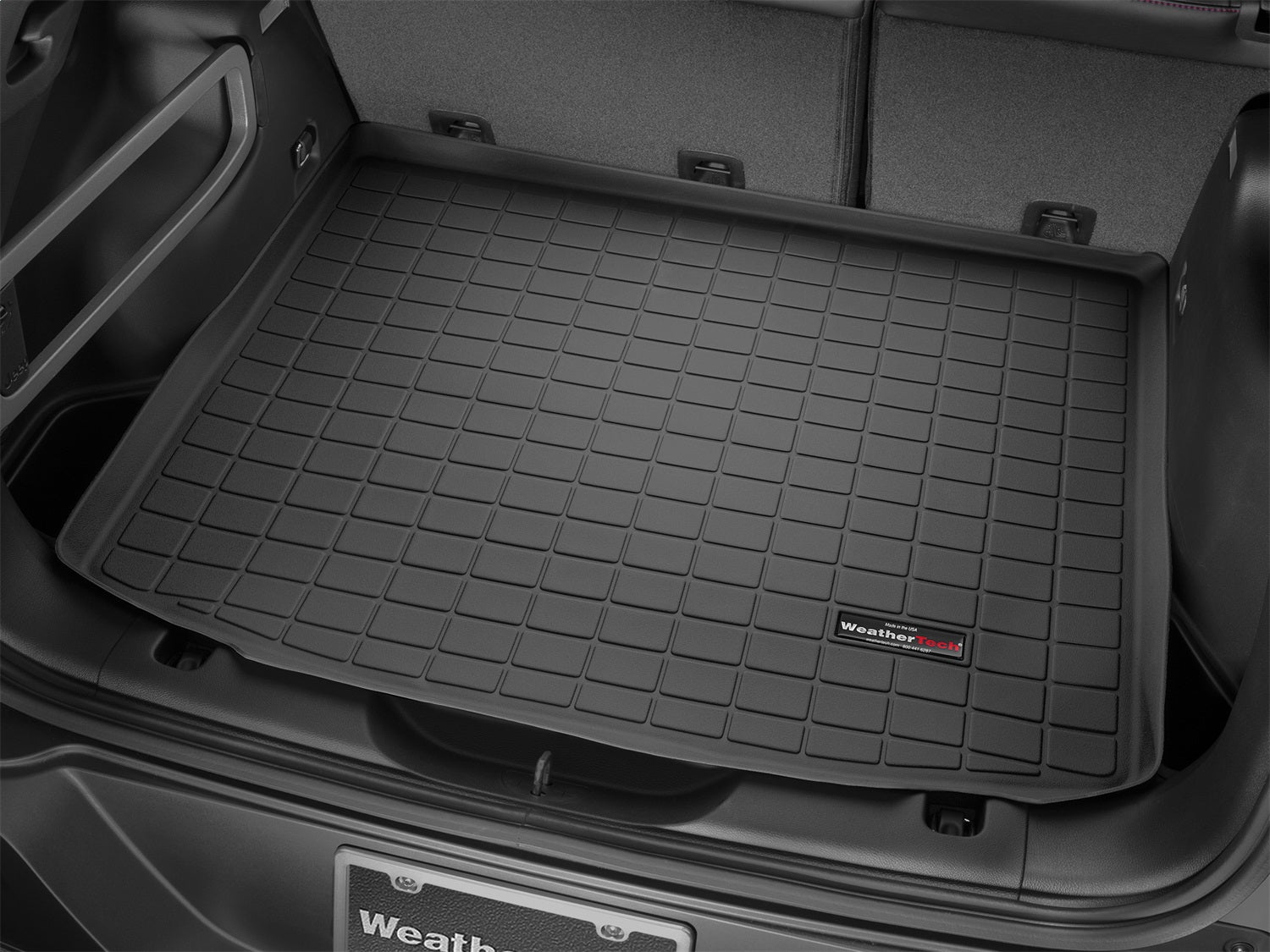 Weathertech 401171 Cargo Liner; Black; Behind 2nd Row Seating; Weathertech 401171