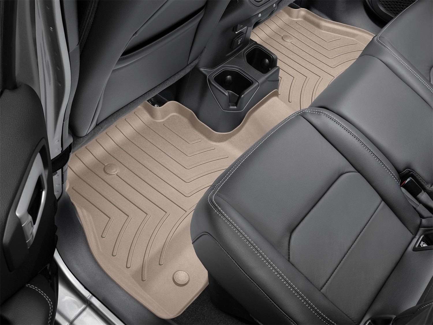 Weathertech 4514284IM FloorLiner™ HP; Tan; Rear; Weathertech 4514284IM