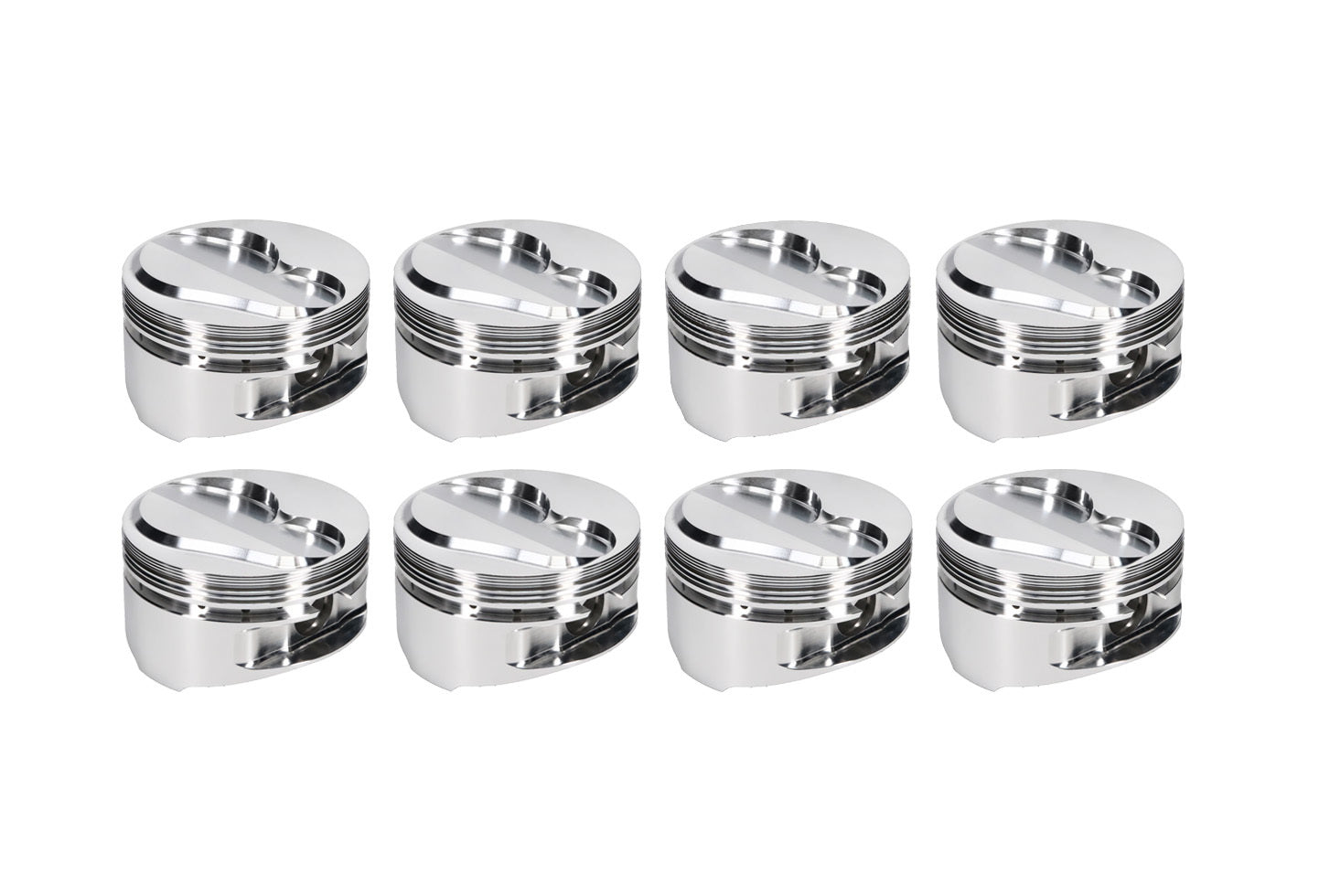 JE Pistons 170763 SBC Dome Piston Set 4.155 Bore  +2.60cc JE Pistons 170763