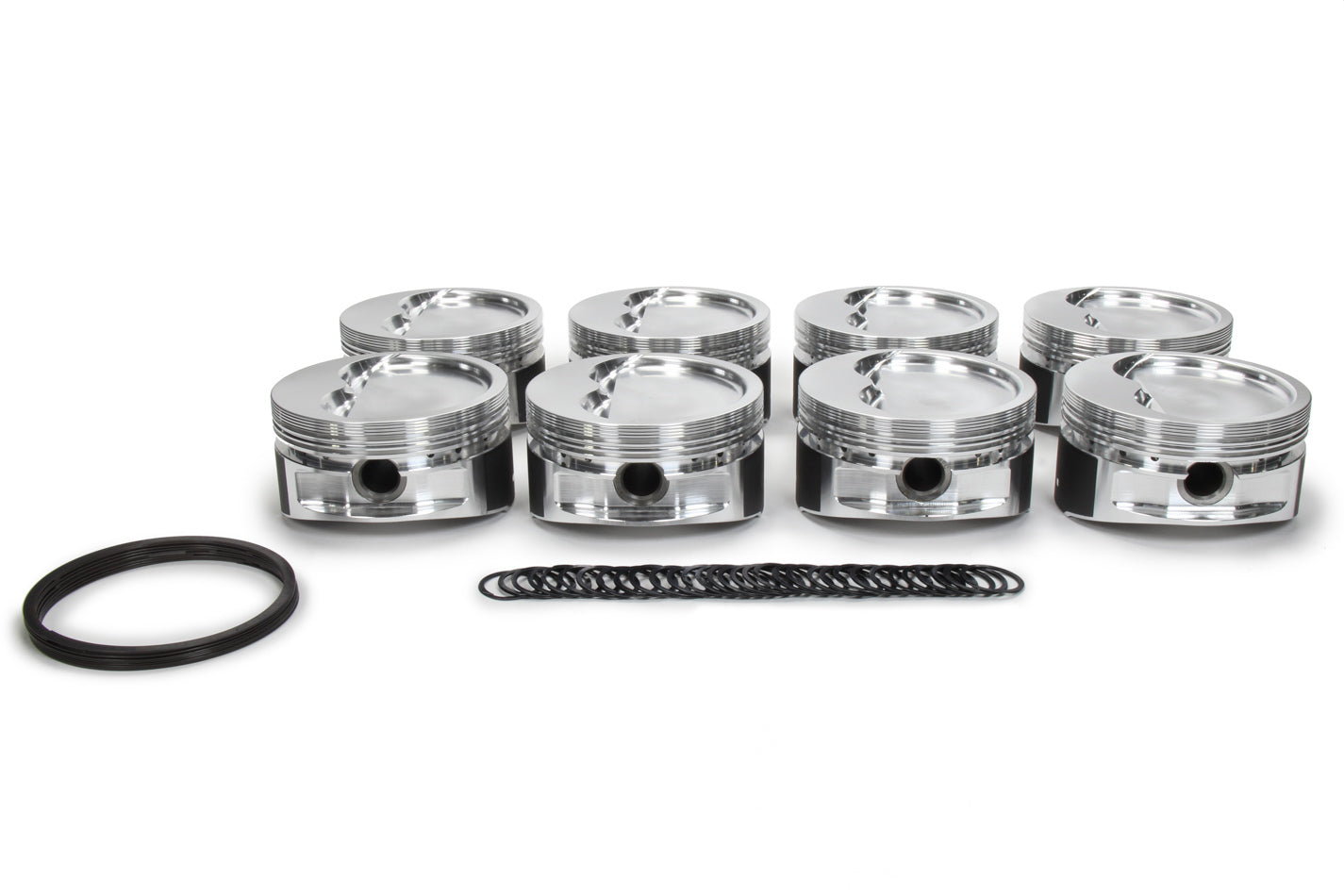 JE Pistons 194888 SBC Dished Piston Set 4.165 Bore -26.8ccc JE Pistons 194888