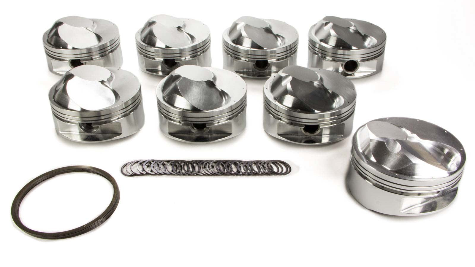 JE Pistons 243331 BBC 502 Domed Piston Set 4.600 Bore +46cc JE Pistons 243331