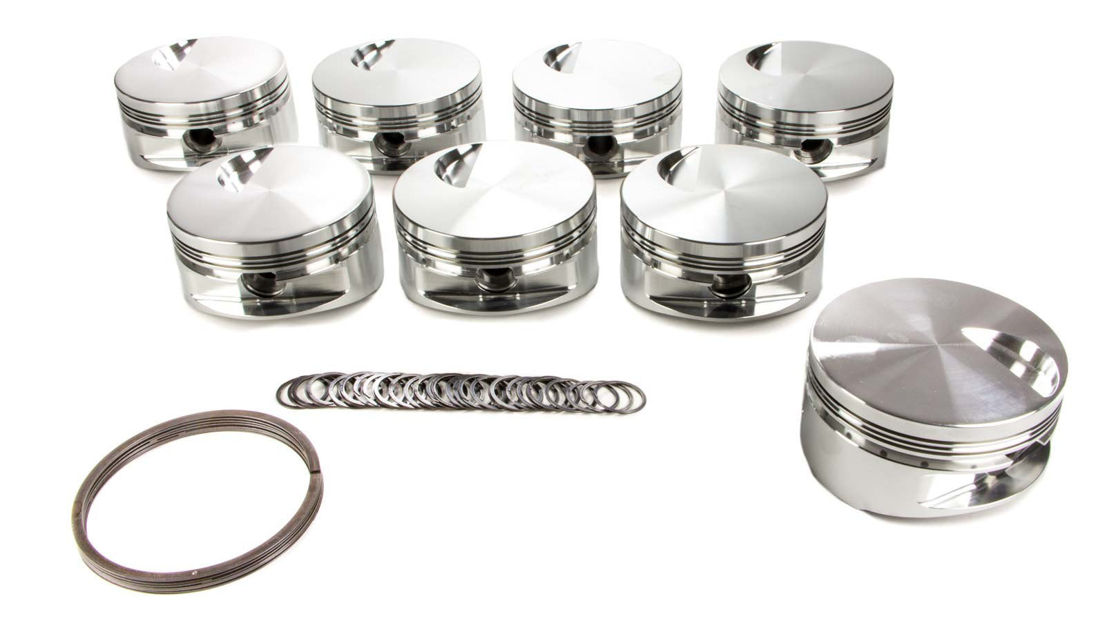 JE Pistons 257965 BBC Flat Top Piston Set JE Pistons 257965