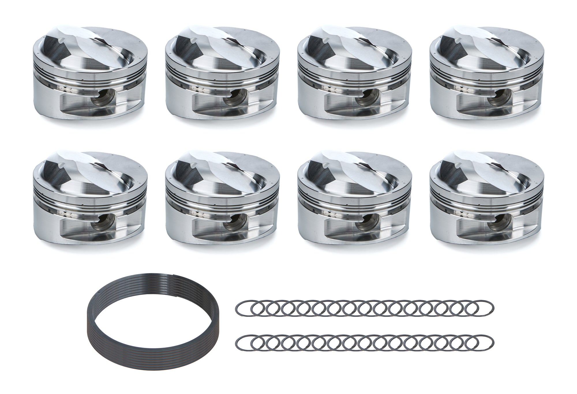 JE Pistons 258202 BBC Dome Piston Set 4.610 Bore +44.0cc JE Pistons 258202