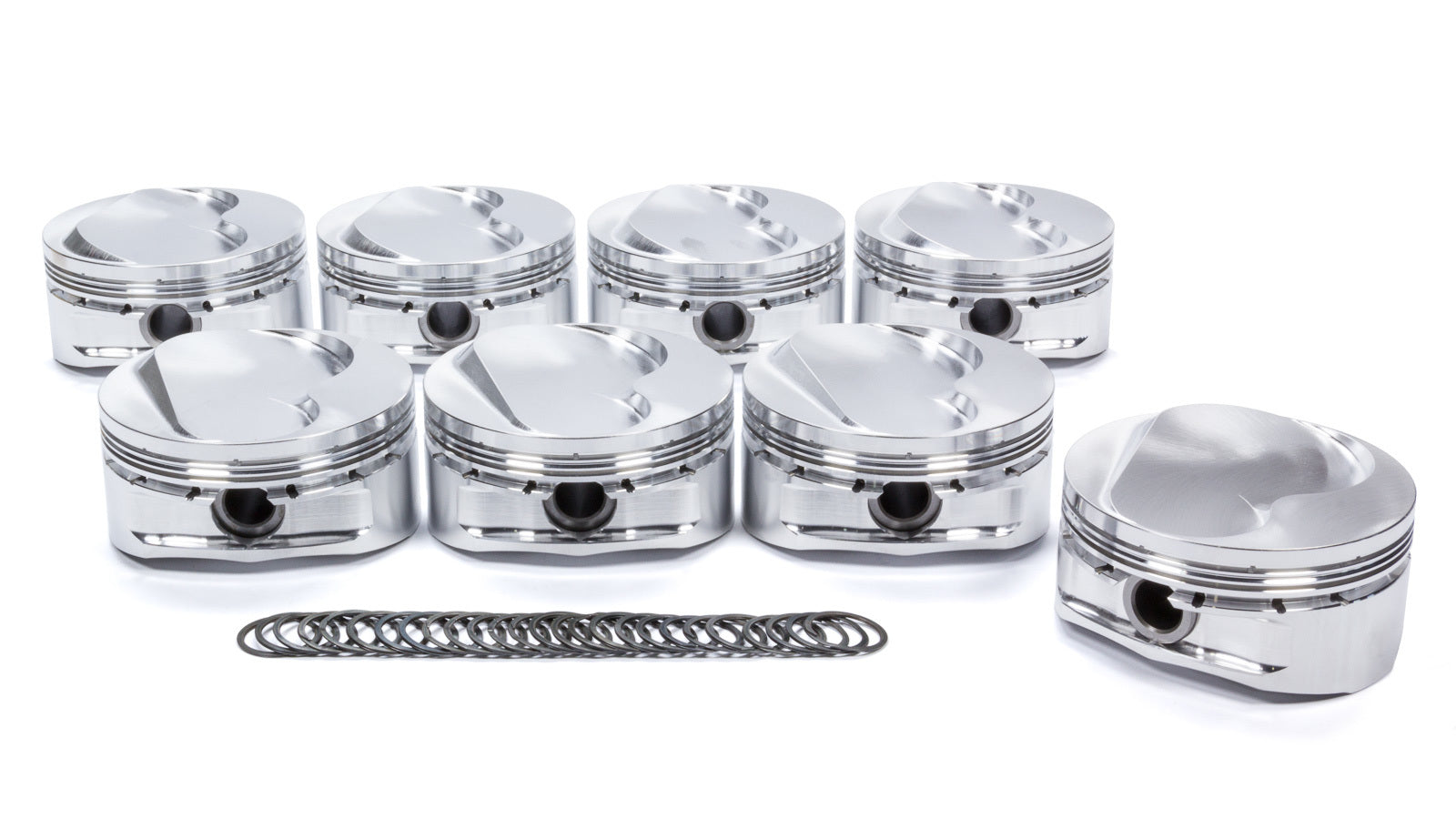 JE Pistons 281793 SBC Domed Piston Set 4.125 Bore +4.5cc JE Pistons 281793