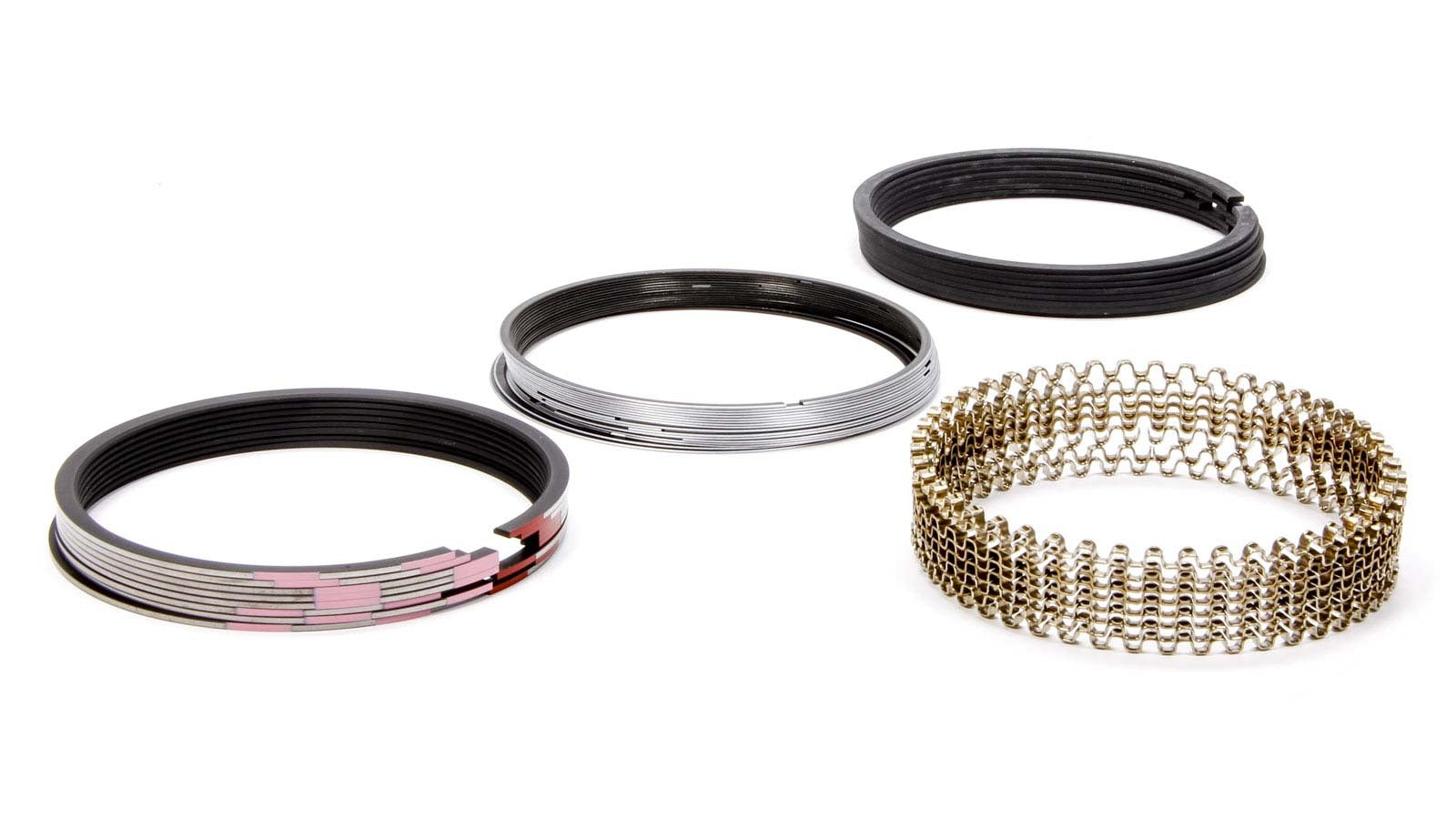 JE Pistons J100L8-4070-5 Piston Ring Set 4.070 Moly 1/16 1/16 3/16 JE Pistons J100L8-4070-5