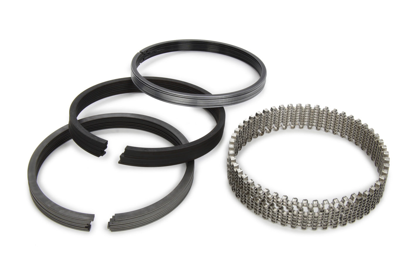 JE Pistons J100S8-4470-5 Piston Ring Set 4.475 Moly 1/16 1/16 3/16 JE Pistons J100S8-4470-5