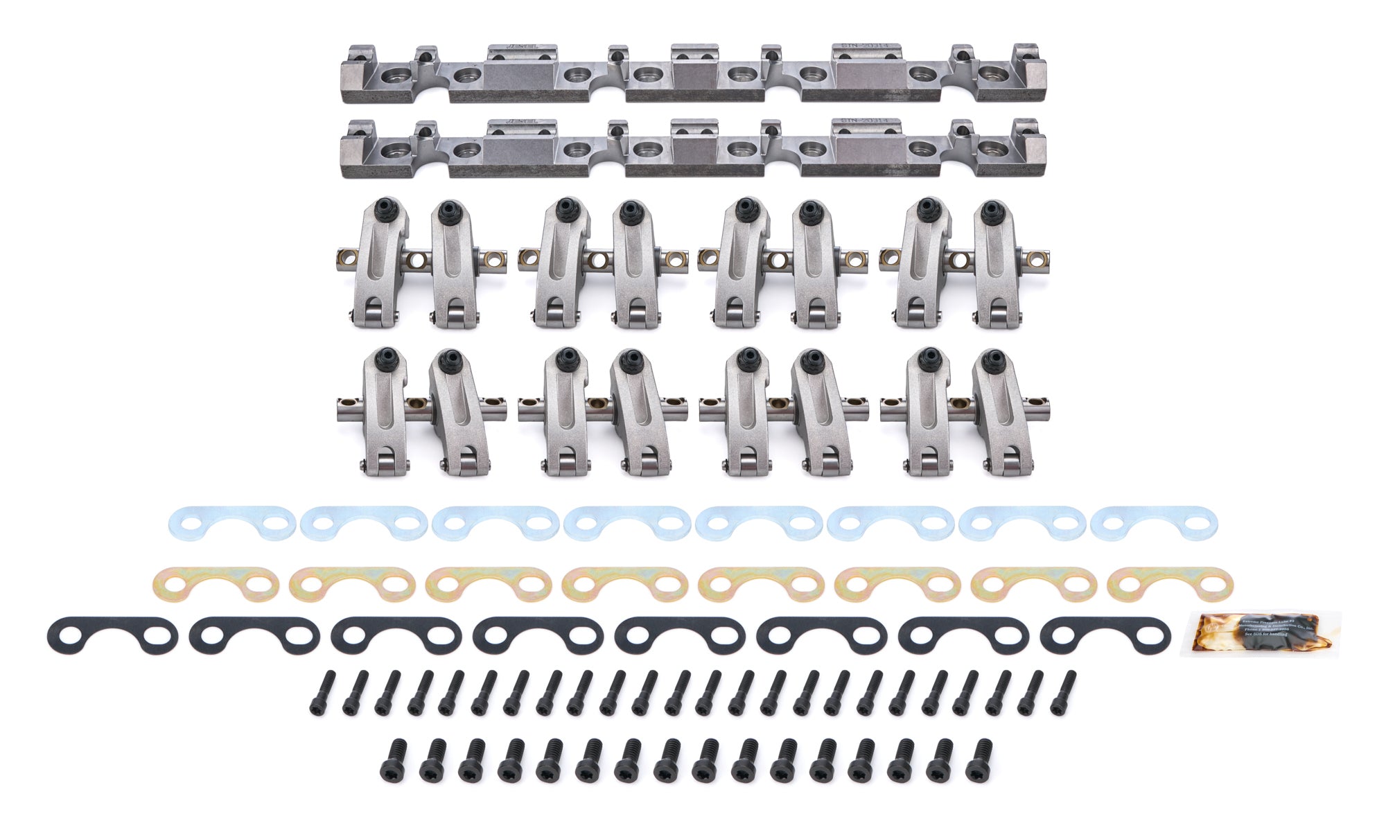 Jesel KPS-01001-6050 Pro Shaft Rocker Kit SBC 23-Deg 1.60/1.50 Jesel KPS-01001-6050
