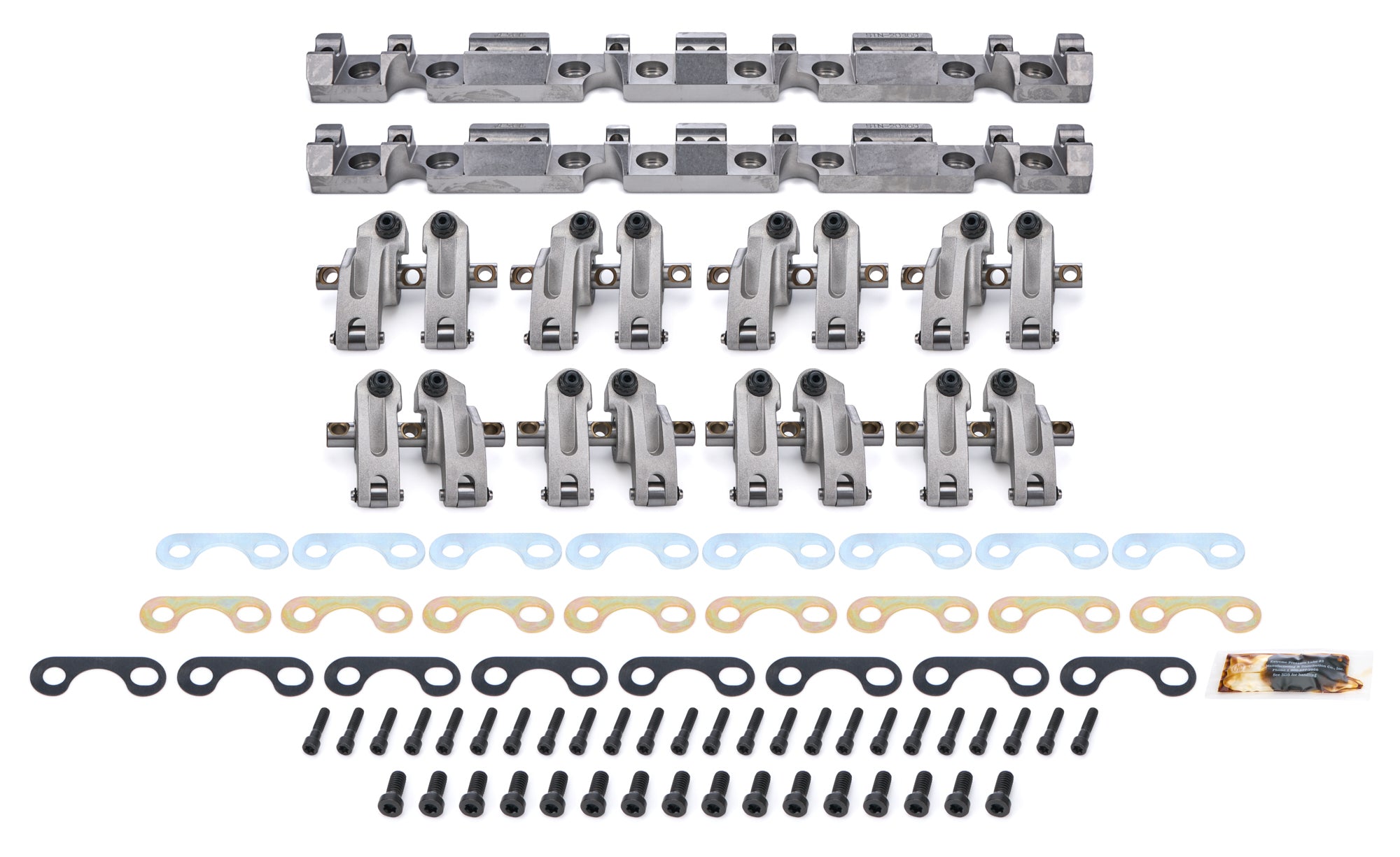 Jesel KPS-360145A6060 Pro Shaft Rocker Kit SBC 1.60/1.60 AFR 245 Jesel KPS-360145A6060