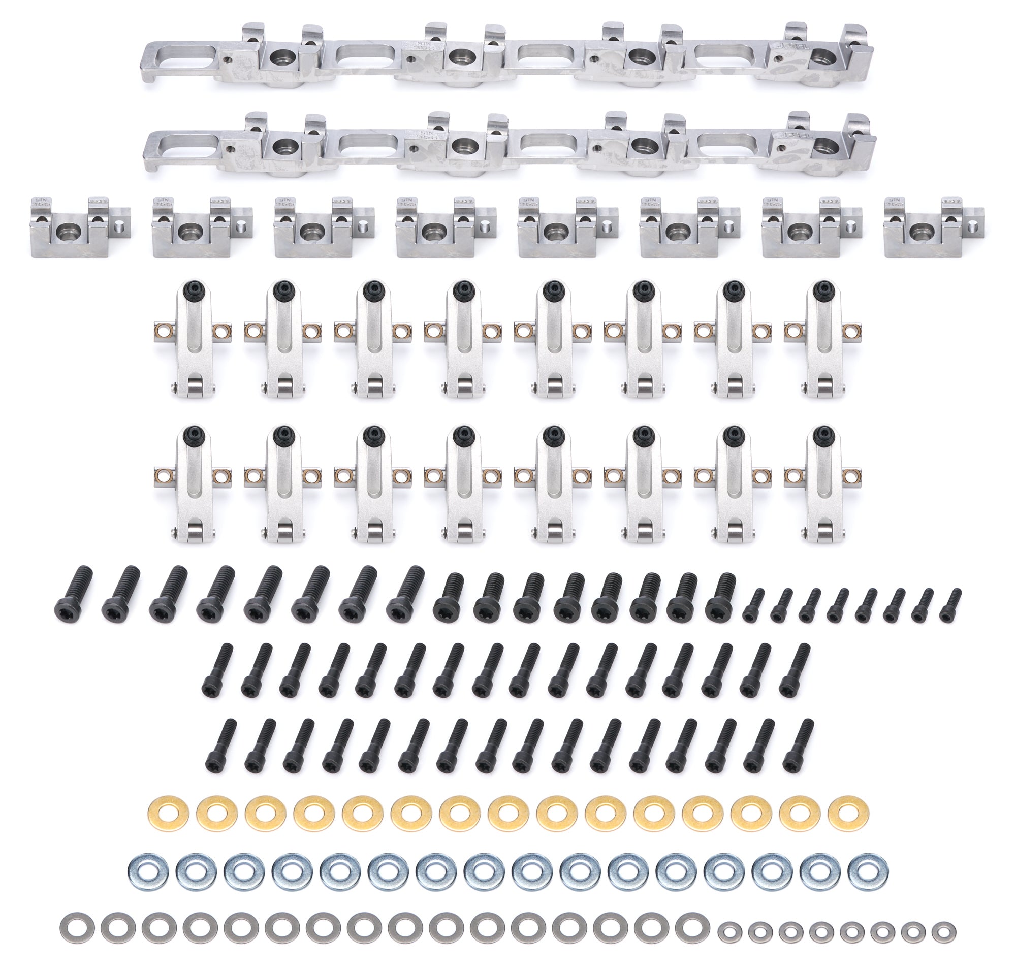 Jesel KPS-54487-7070 Pro Shaft Rocker Kit BBC 1.70/1.70 Edelbrock/Dart Jesel KPS-54487-7070