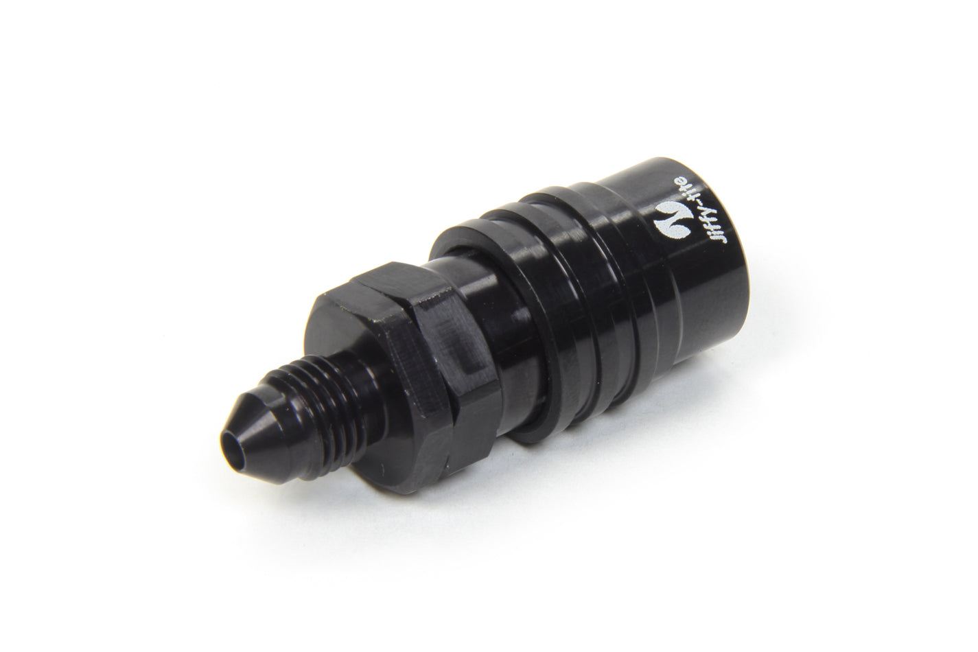 jiffytite 21403J Q/R #3 Male Str to #3 Socket Valved Black jiffytite 21403J