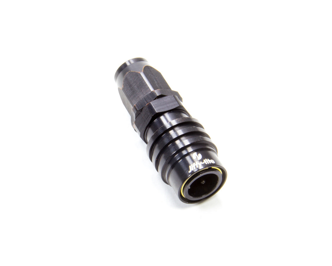 jiffytite 31606J Q/R #6 Straight Hose End Black jiffytite 31606J