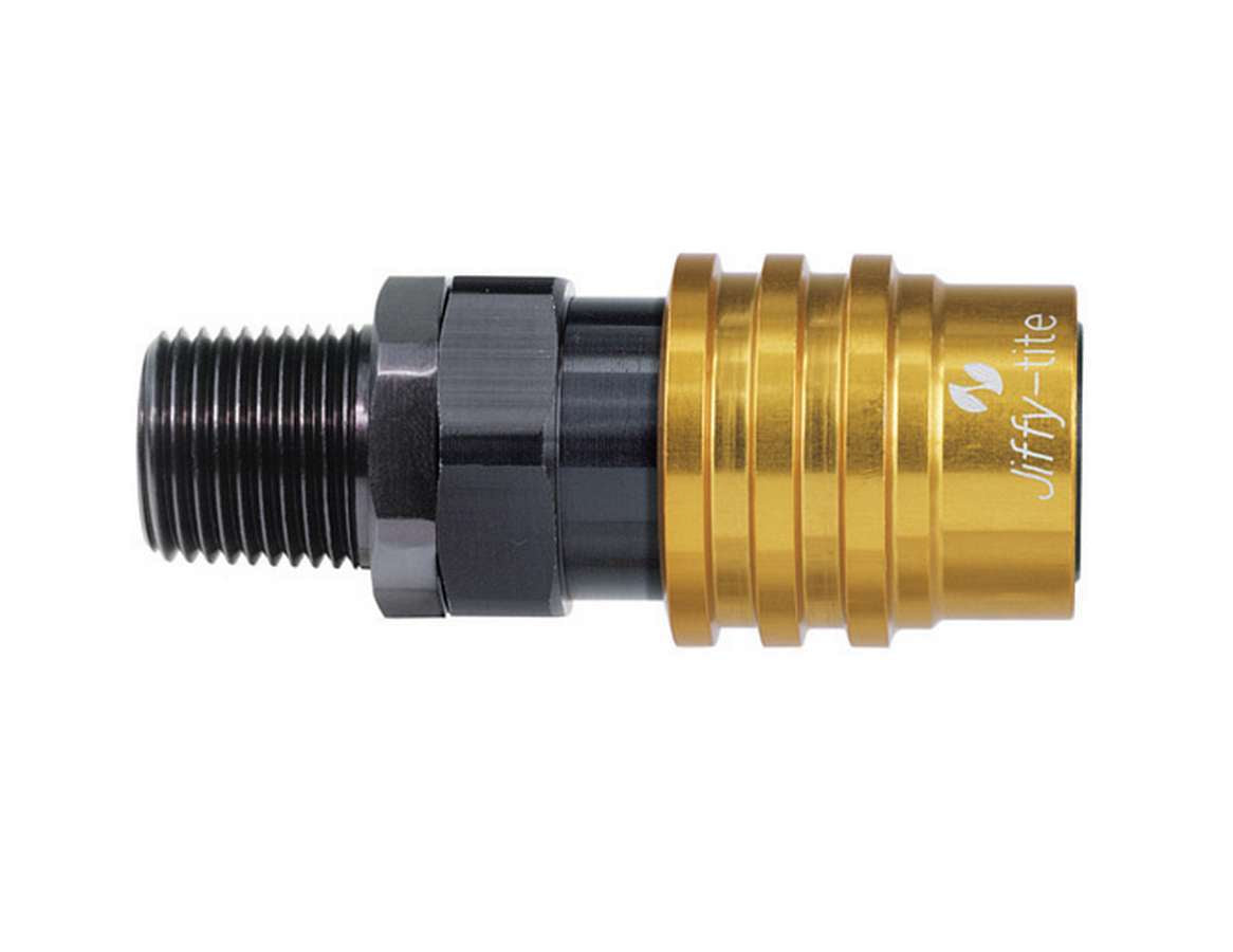 jiffytite 31804 Q/R 1/4NPT Male Socket Valved jiffytite 31804