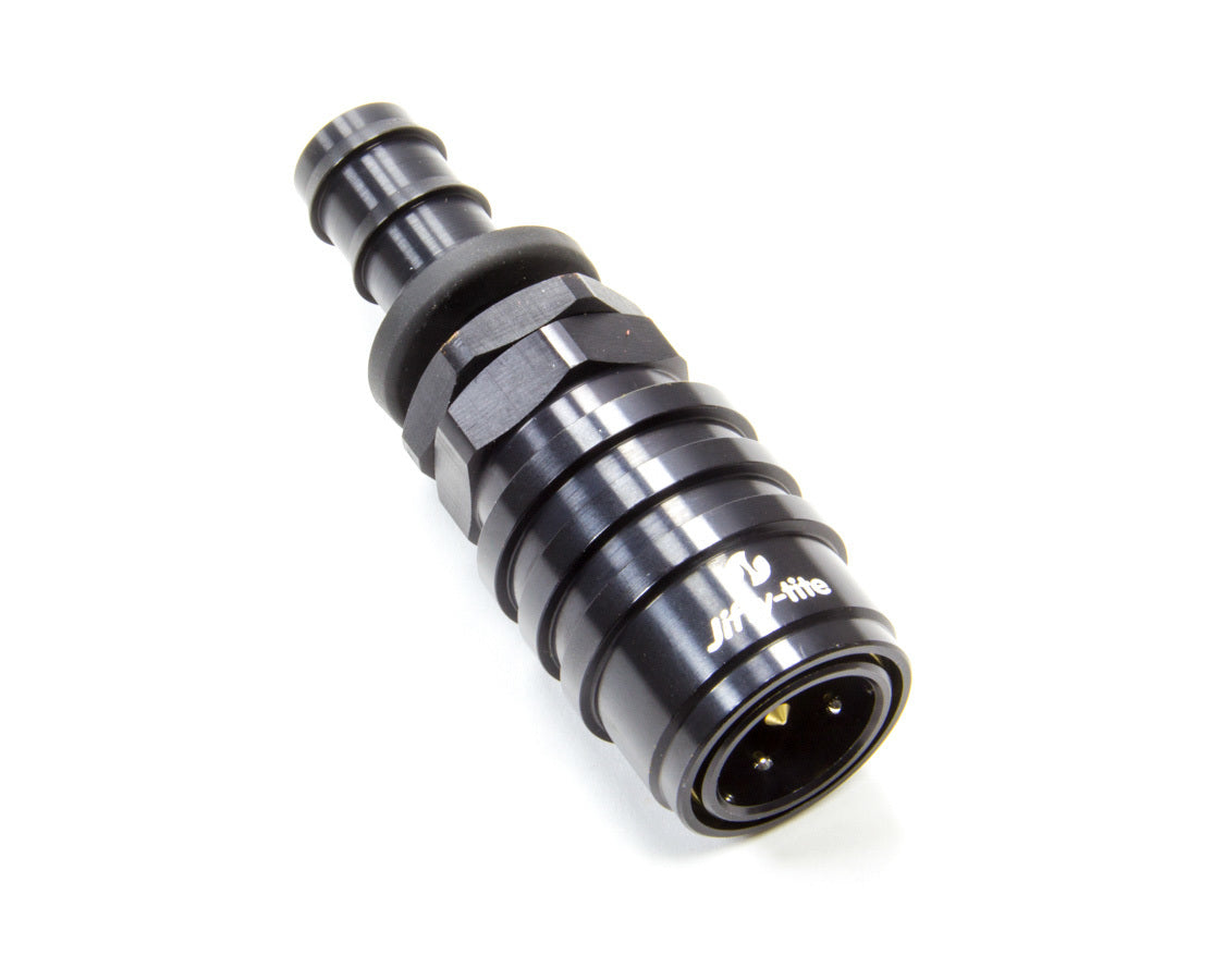 jiffytite 51510PJ Q/R #10 Male Push Lock to #10 Socket Valved Blk jiffytite 51510PJ