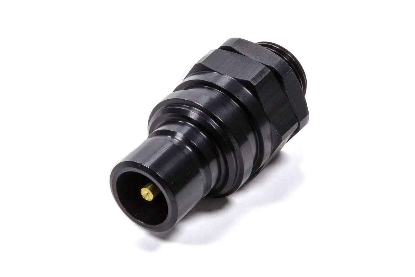jiffytite 52108 Q/R #8 Male O-Ring Boss Plug Valved Black jiffytite 52108