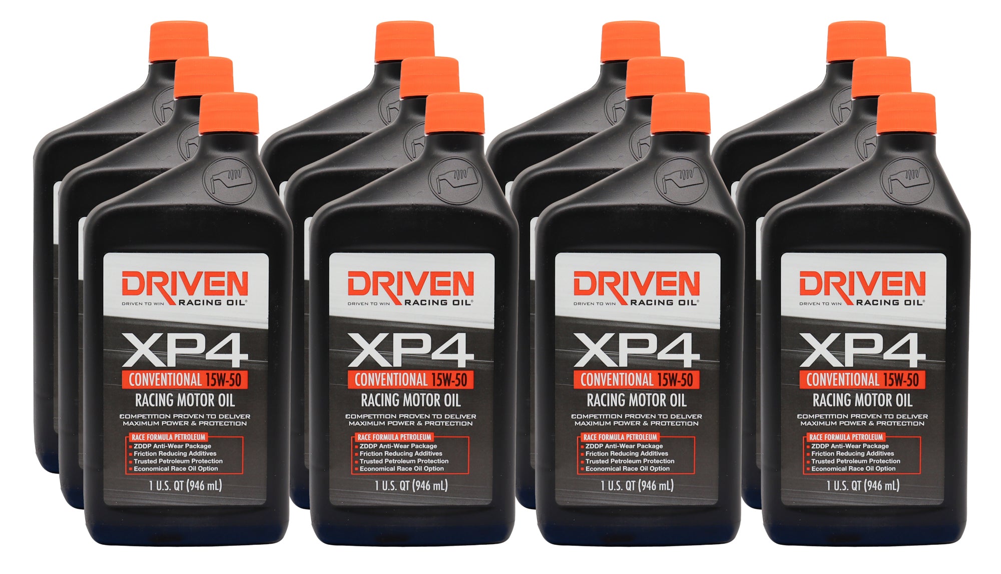 Joe Gibbs Lubricants 00506-12 XP4 15w50 Conventional Oil Case 12 x 1 Quart Joe Gibbs Lubricants 00506-12