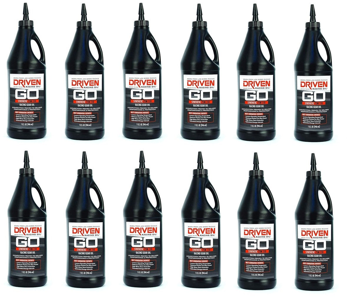 Joe Gibbs Lubricants 00630-12 75W110 Synthetic Gear Oil Case 12 x 1 Quart Joe Gibbs Lubricants 00630-12