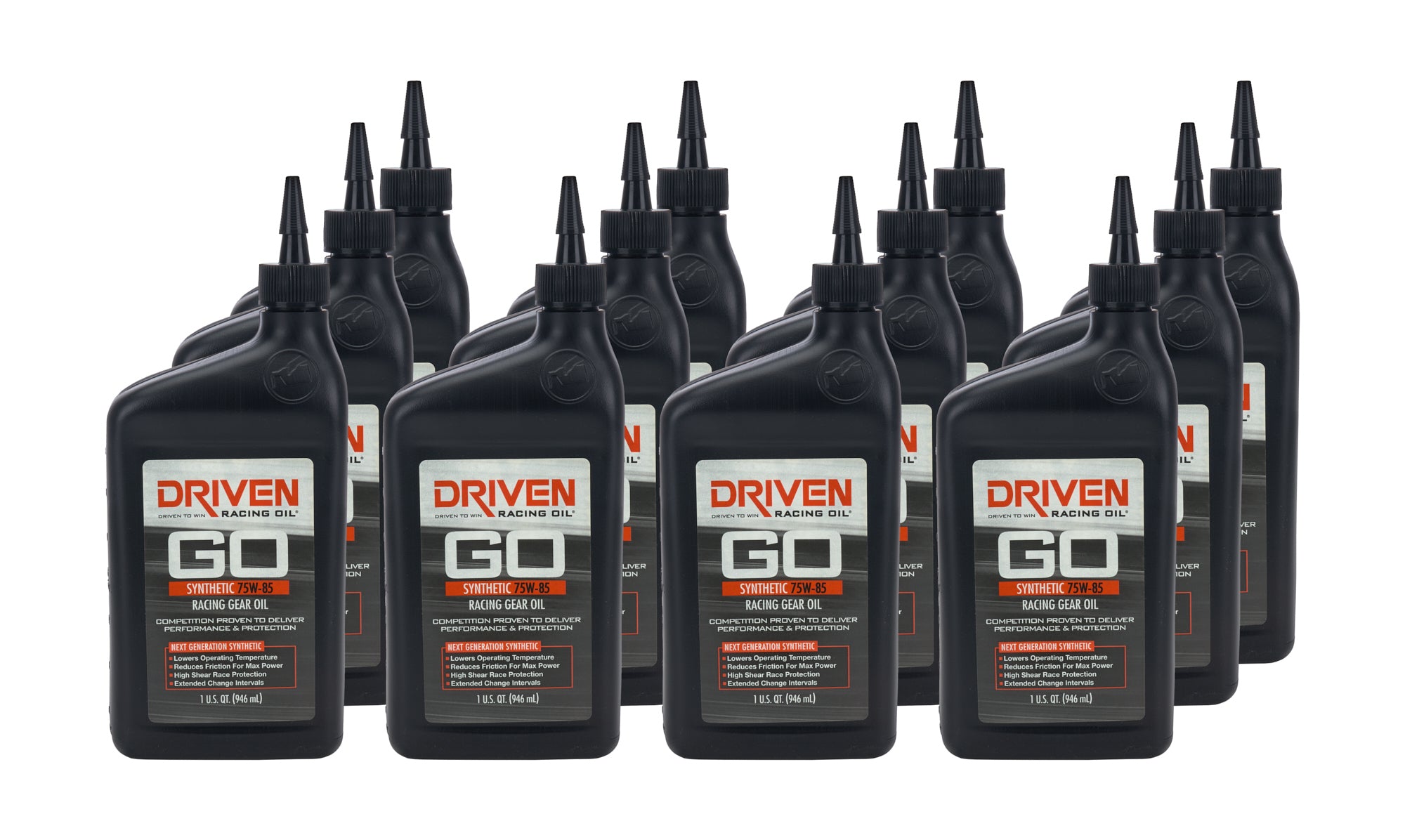 Joe Gibbs Lubricants 00830-12 75w85 Synthetic Gear Oil Case 12 x 1 Quart Joe Gibbs Lubricants 00830-12