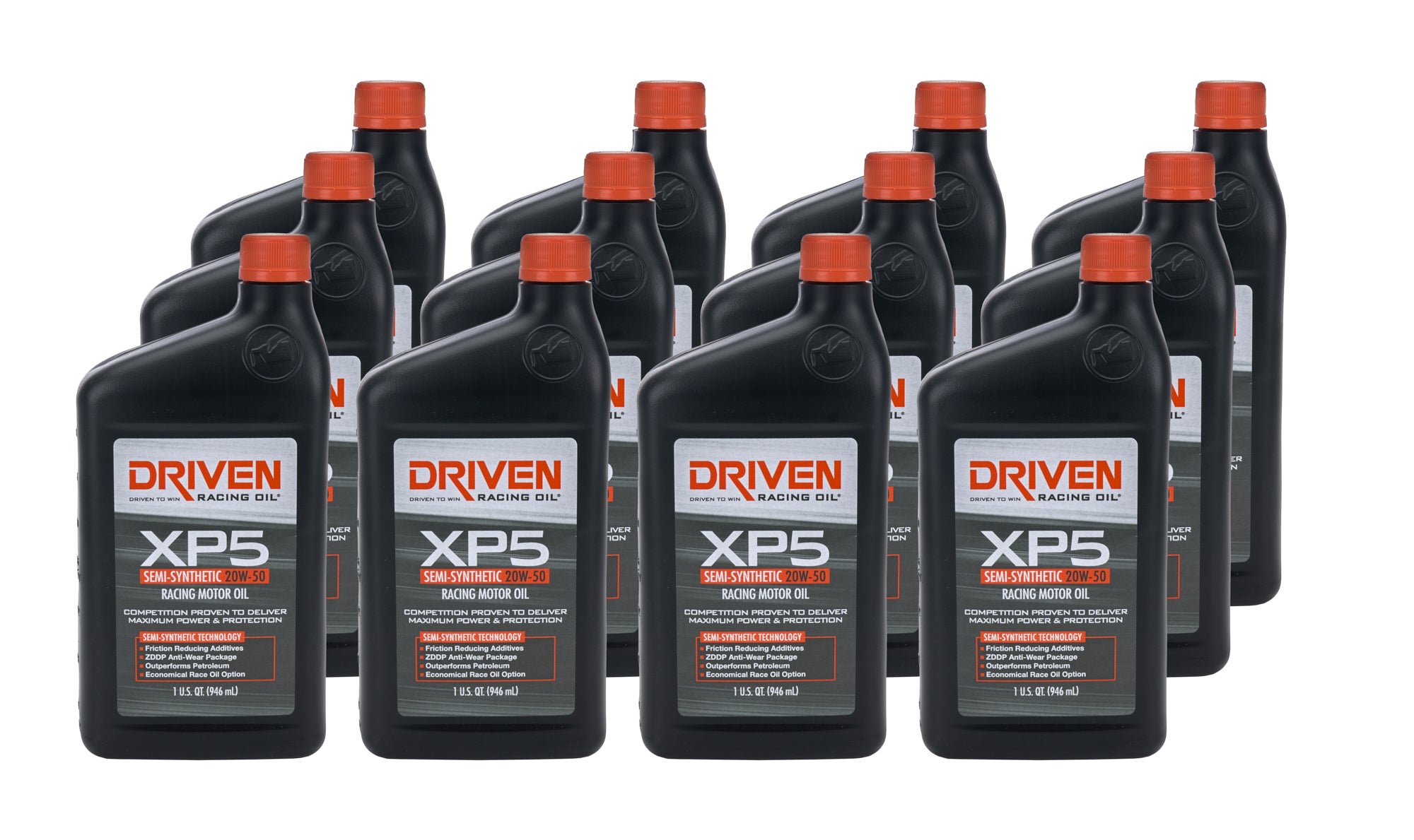 Joe Gibbs Lubricants 00906-12 XP5 20w50 Semi-Synthetic Case 12 x 1 Quart Joe Gibbs Lubricants 00906-12