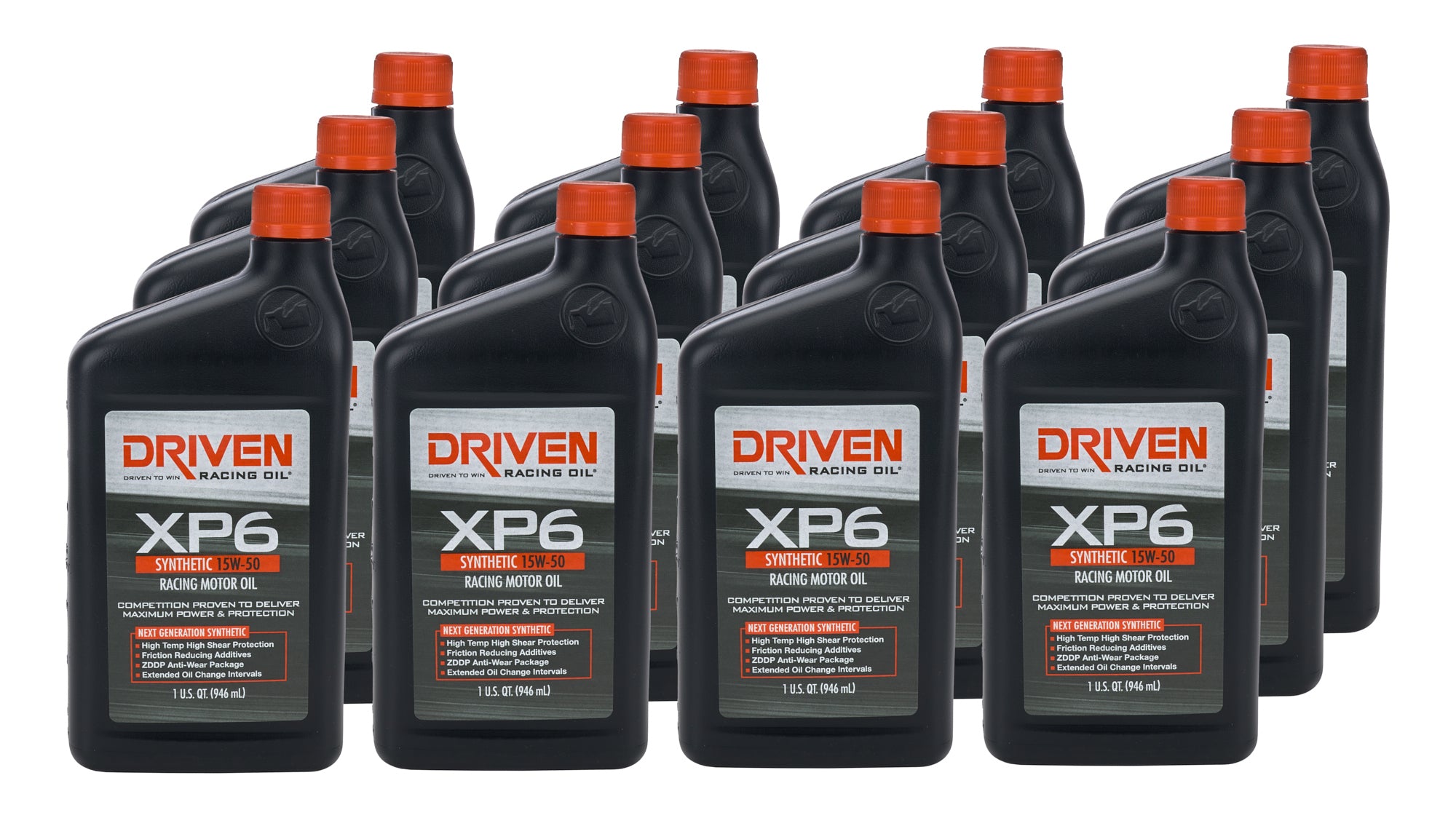 Joe Gibbs Lubricants 01006-12 XP6 15w50 Synthetic Oil Case 12 x 1 Quart Joe Gibbs Lubricants 01006-12