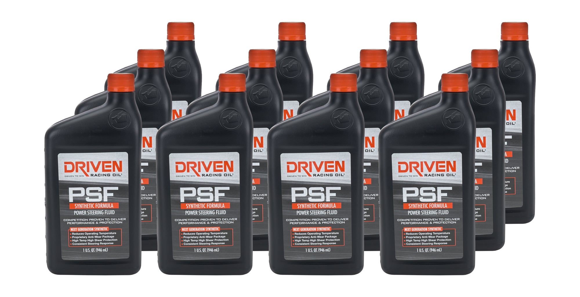 Joe Gibbs Lubricants 01306-12 Power Steering Fluid Case 12 x 1 Quart Joe Gibbs Lubricants 01306-12