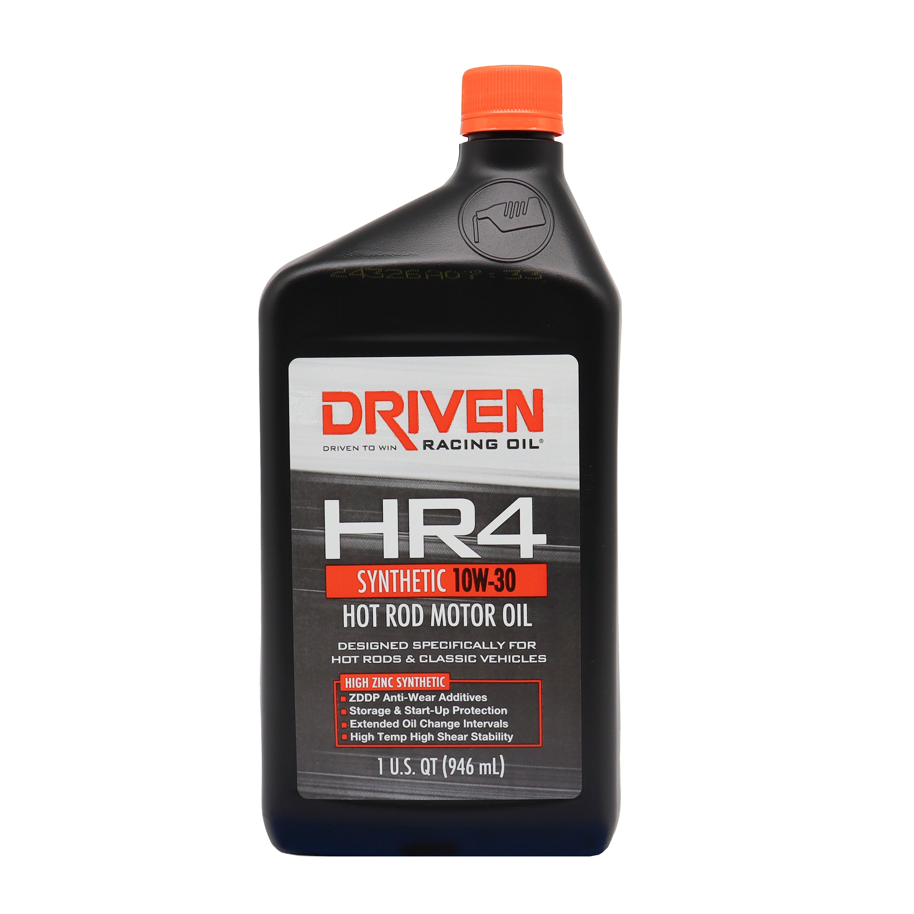 Joe Gibbs Lubricants 01506 HR4 10w30 Synthetic Oil 1 Qt Bottle Joe Gibbs Lubricants 01506