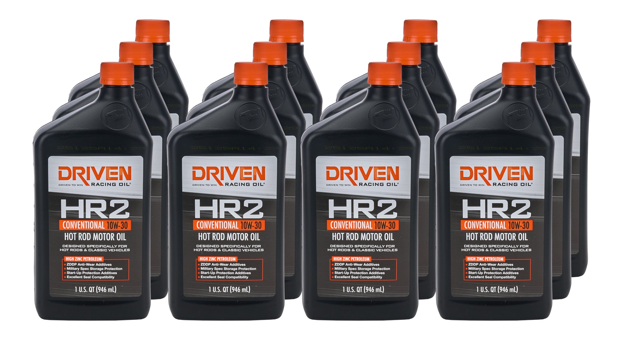 Joe Gibbs Lubricants 02006-12 HR2 10w30 Conventional Oil Case 12 x 1 Quart Joe Gibbs Lubricants 02006-12