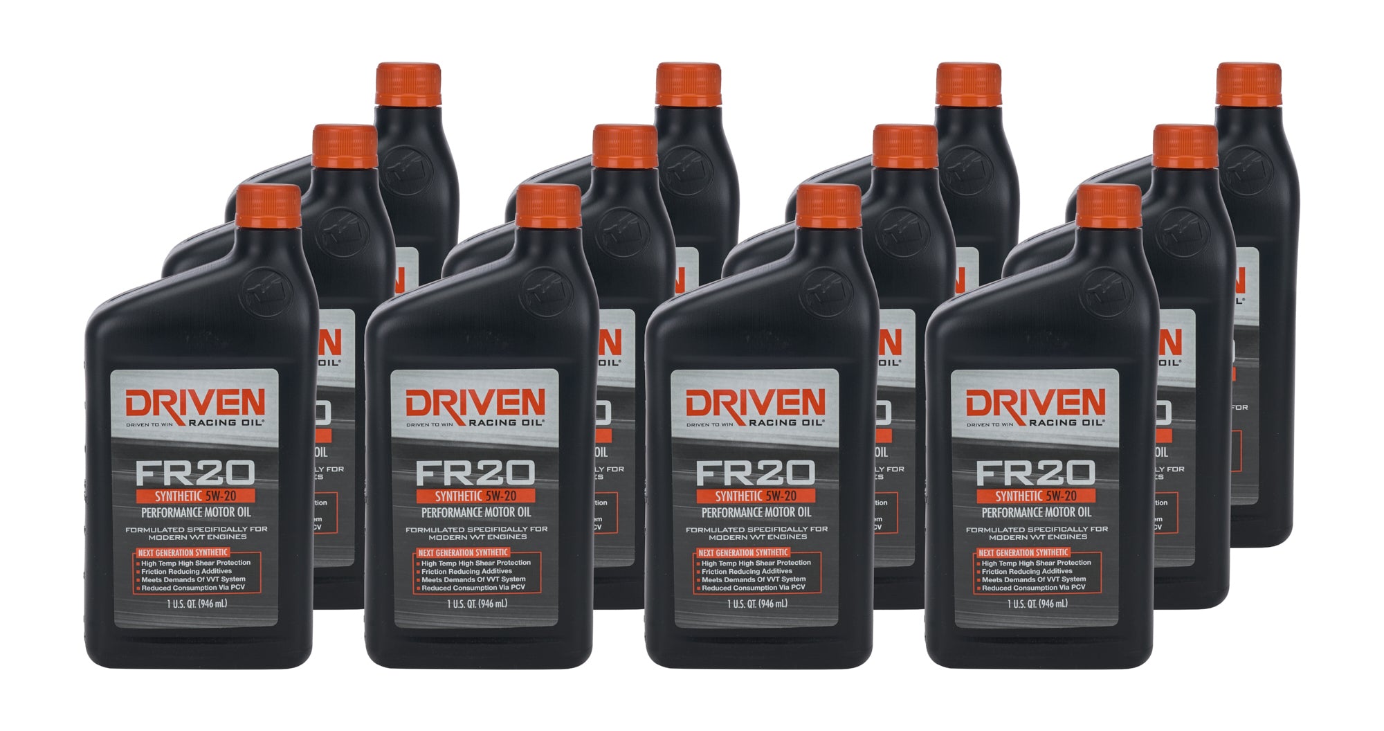 Joe Gibbs Lubricants 03006-12 FR20 5w20 Synthetic Oil Case 12 x 1 Quart Joe Gibbs Lubricants 03006-12