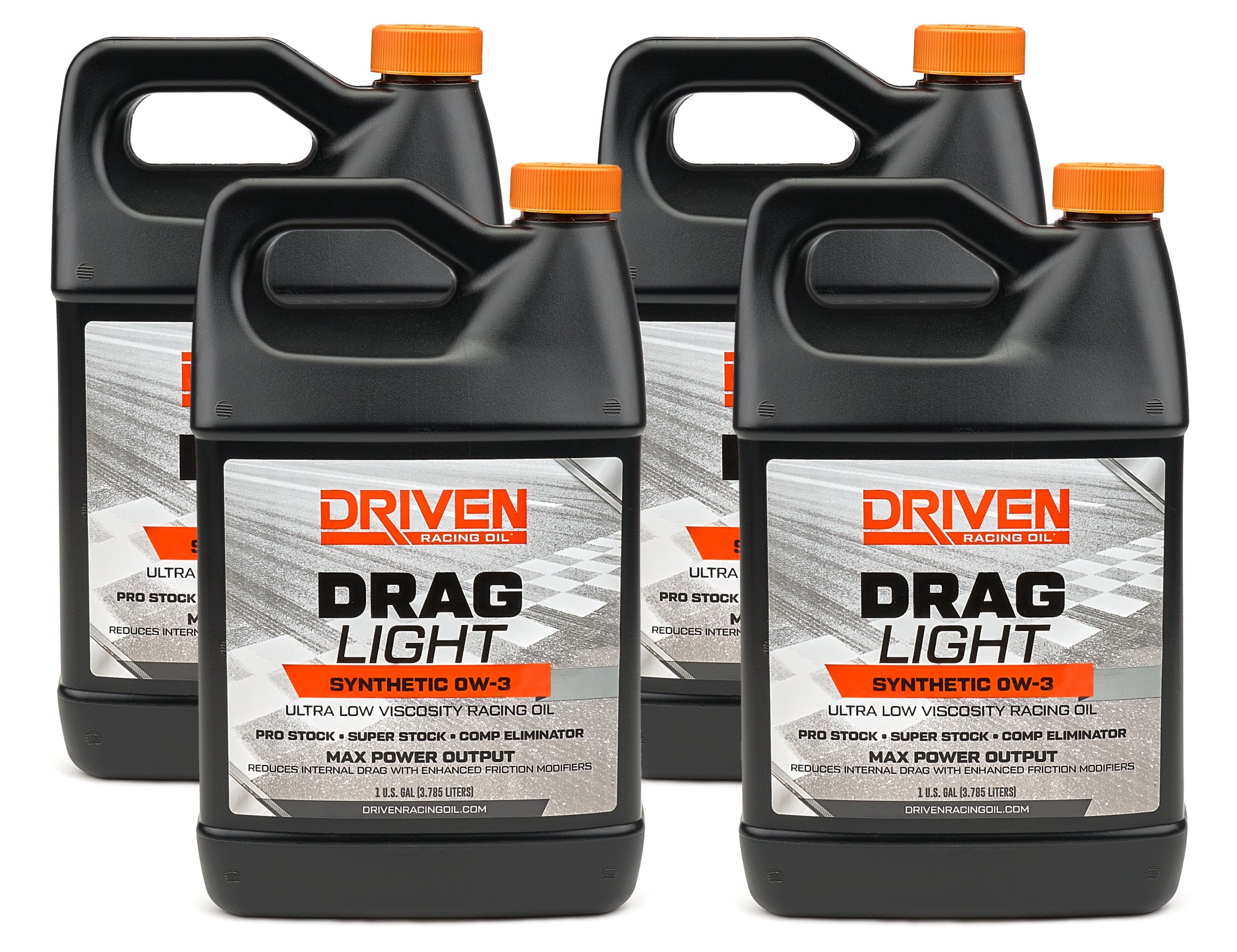 Joe Gibbs Lubricants 03038-4 Drag Light 0W3 Motor Oil Case 4/1Gal Joe Gibbs Lubricants 03038-4