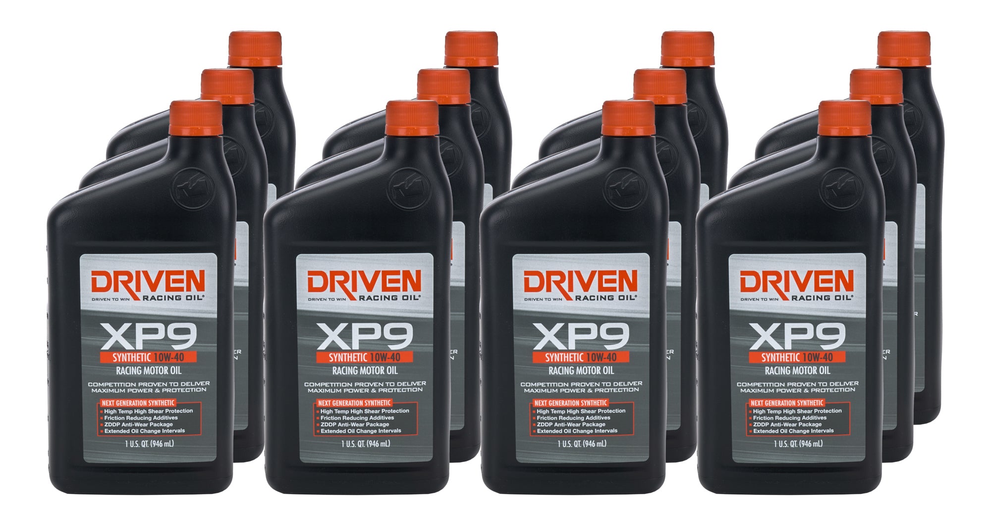 Joe Gibbs Lubricants 03206-12 XP9 10w40 Synthetic Oil Case 12 x 1 Quart Joe Gibbs Lubricants 03206-12