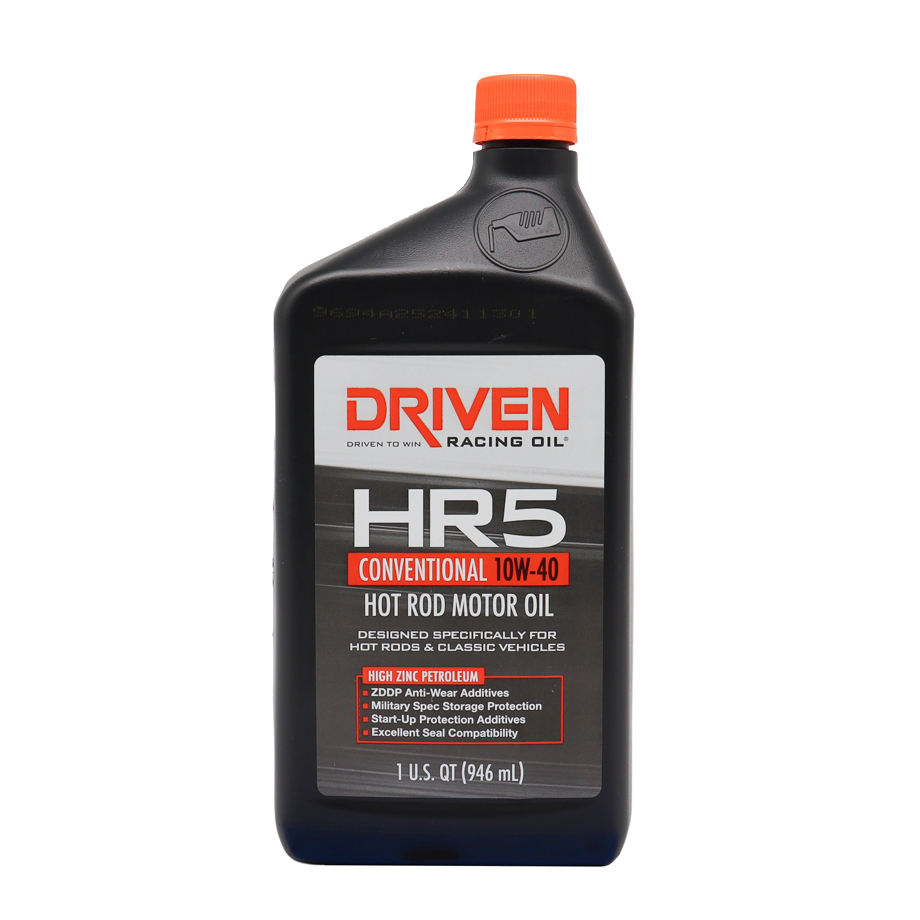 Joe Gibbs Lubricants 03806 HR5 10w40 Petroleum Oil 1 Qt Joe Gibbs Lubricants 03806