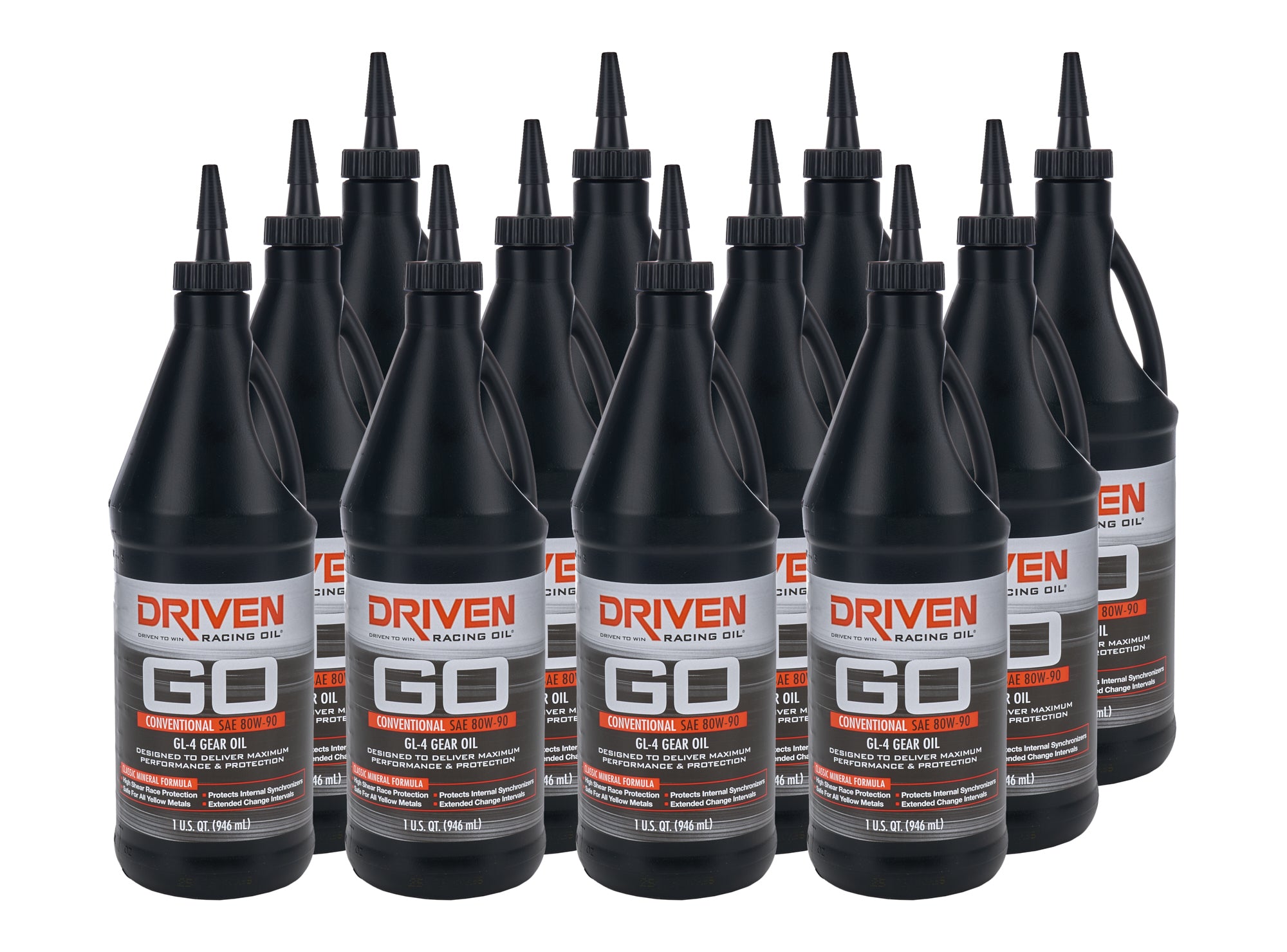 Joe Gibbs Lubricants 04530-12 GL-4 80w90 Gear Oil Case 12 x 1 Quart Joe Gibbs Lubricants 04530-12