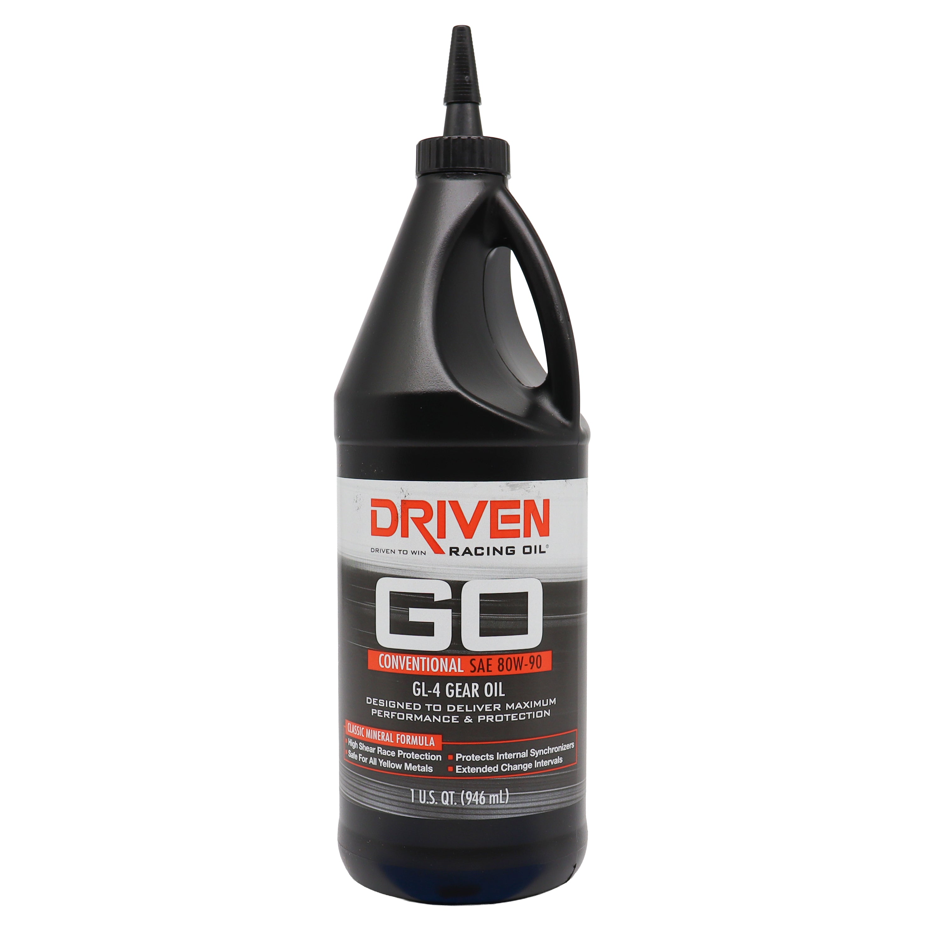 Joe Gibbs Lubricants 04530 GL-4 Conventional 80w90 Gear Oil Quart Joe Gibbs Lubricants 04530