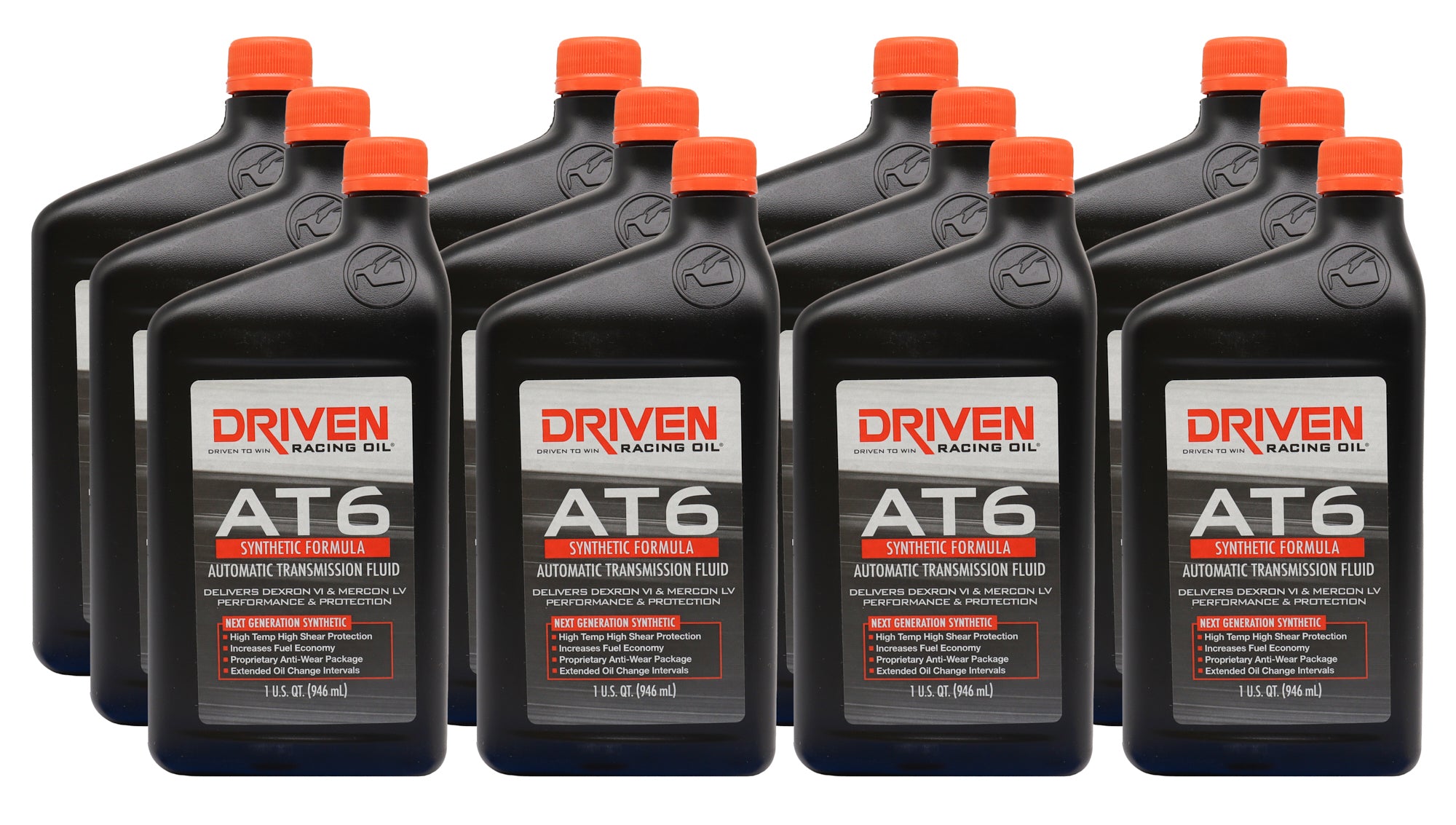 Joe Gibbs Lubricants 04806-12 AT6 Synthetic Dex 6/MERC Trans Fluid Case 12x1Qt Joe Gibbs Lubricants 04806-12