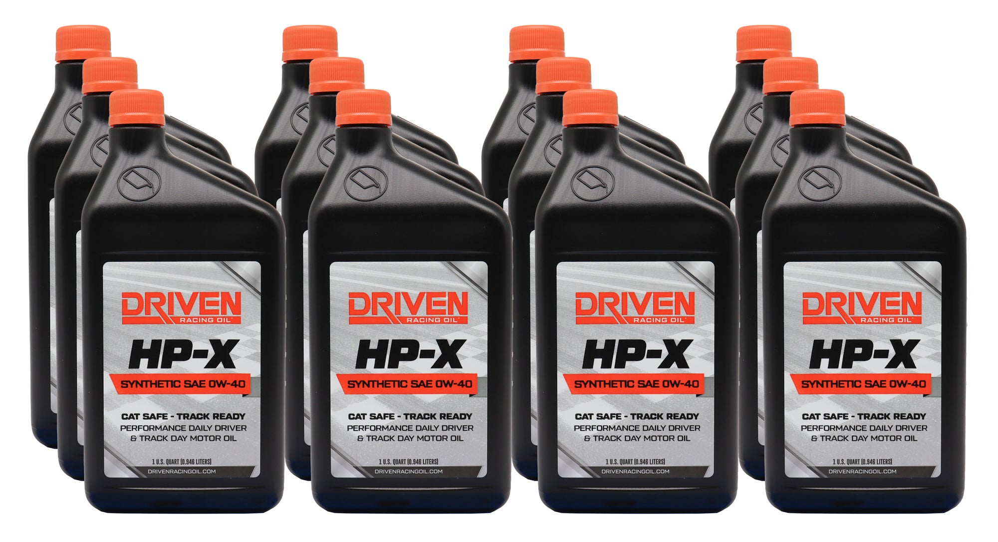 Joe Gibbs Lubricants 17406-12 HP-X 0W40 Motor Oil Case 12/Qt Joe Gibbs Lubricants 17406-12