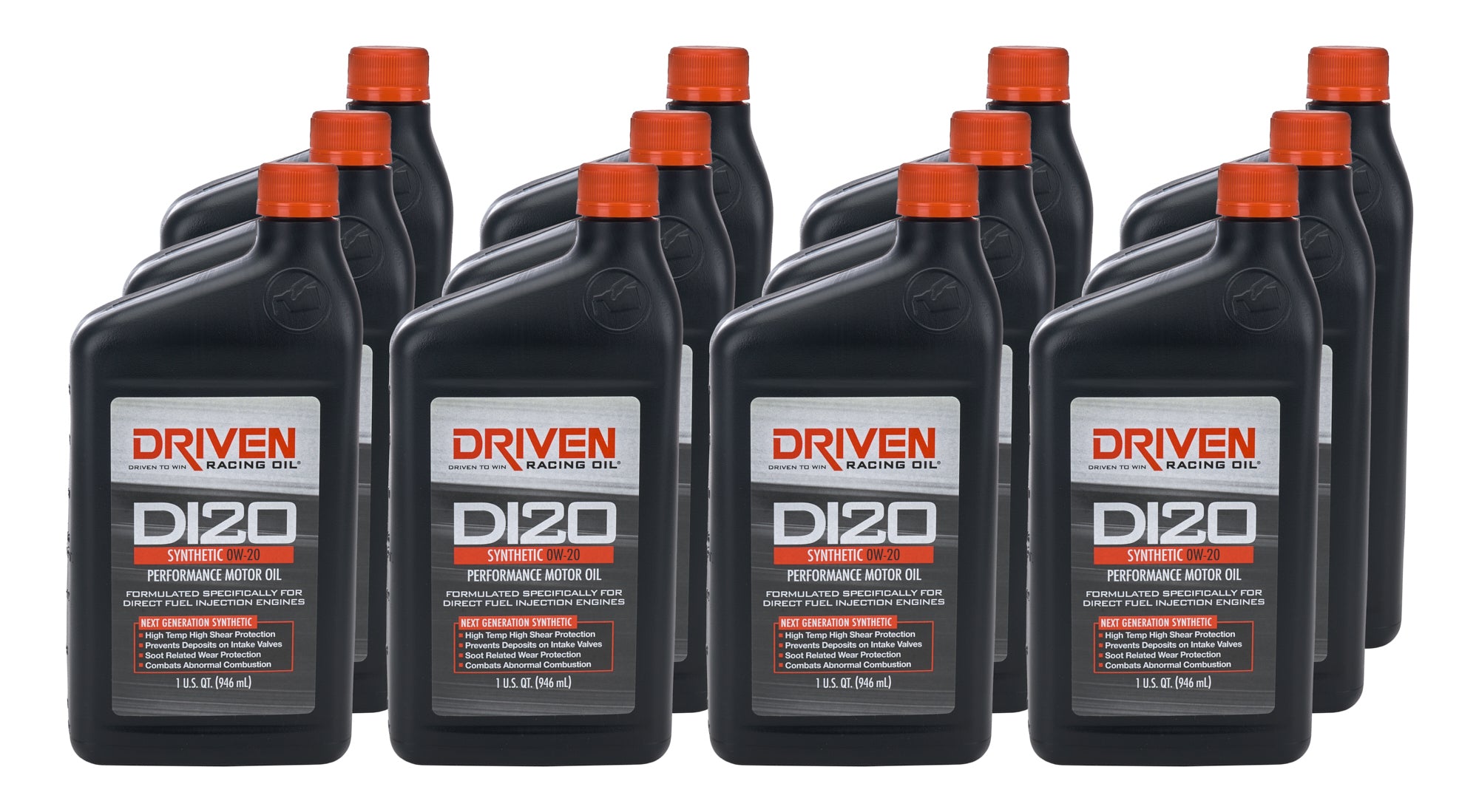 Joe Gibbs Lubricants 18206-12 DI20 0w20 Synthetic Oil Case 12 x 1 Quart Joe Gibbs Lubricants 18206-12