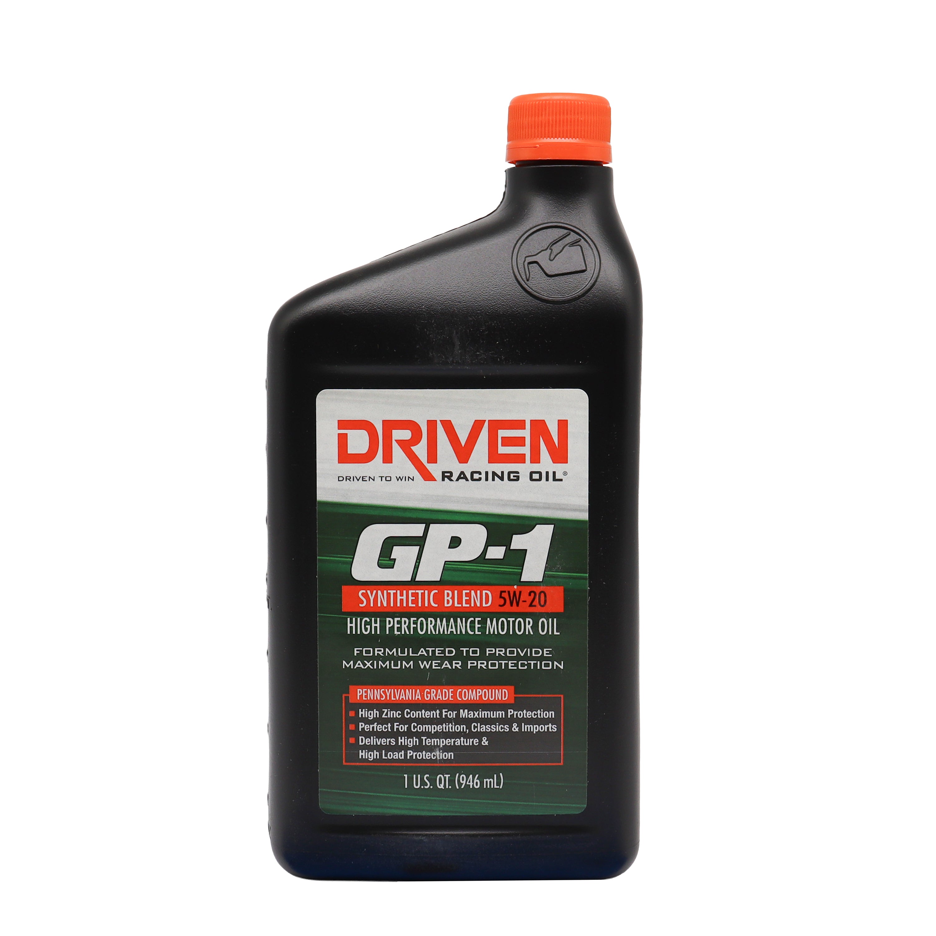 Joe Gibbs Lubricants 19206 GP-1 Semi-Synthetic 5w20 1 Quart Joe Gibbs Lubricants 19206