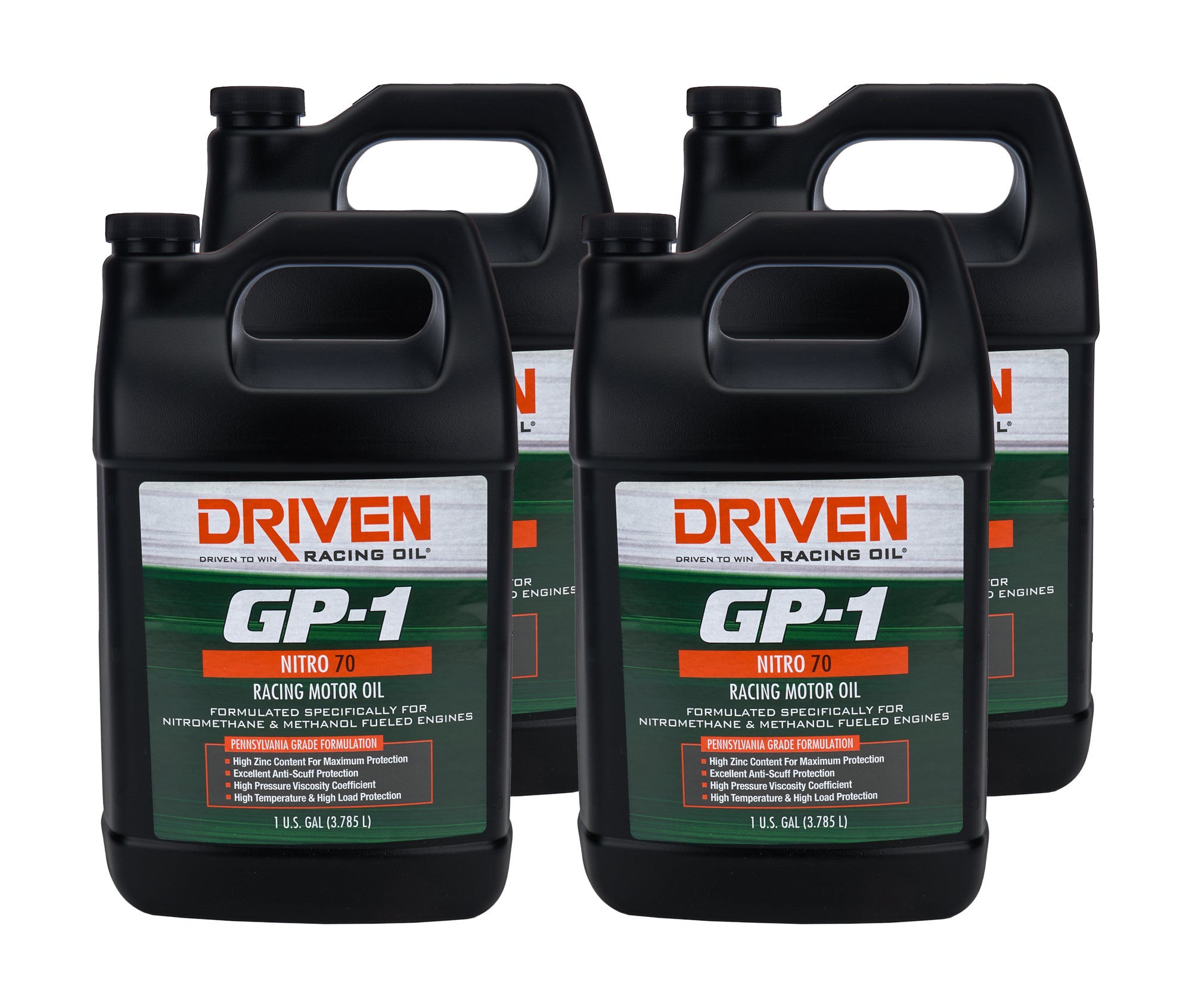 Joe Gibbs Lubricants 19708-4 Nitro 70 Case 4x1 Gallon Joe Gibbs Lubricants 19708-4