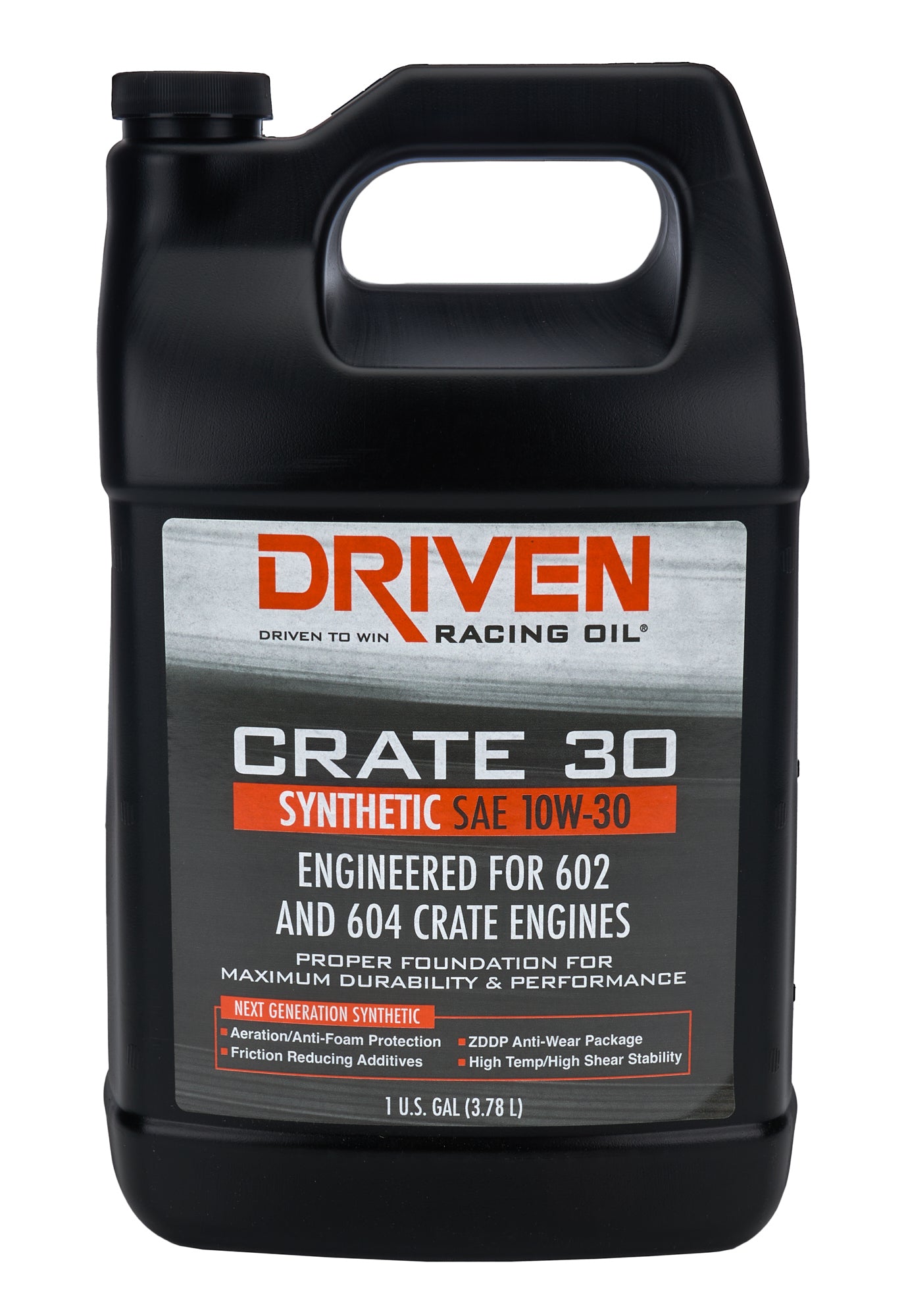 Joe Gibbs Lubricants 22308 Crate 30 10w30 Synthetic Oil 1 Gallon Joe Gibbs Lubricants 22308