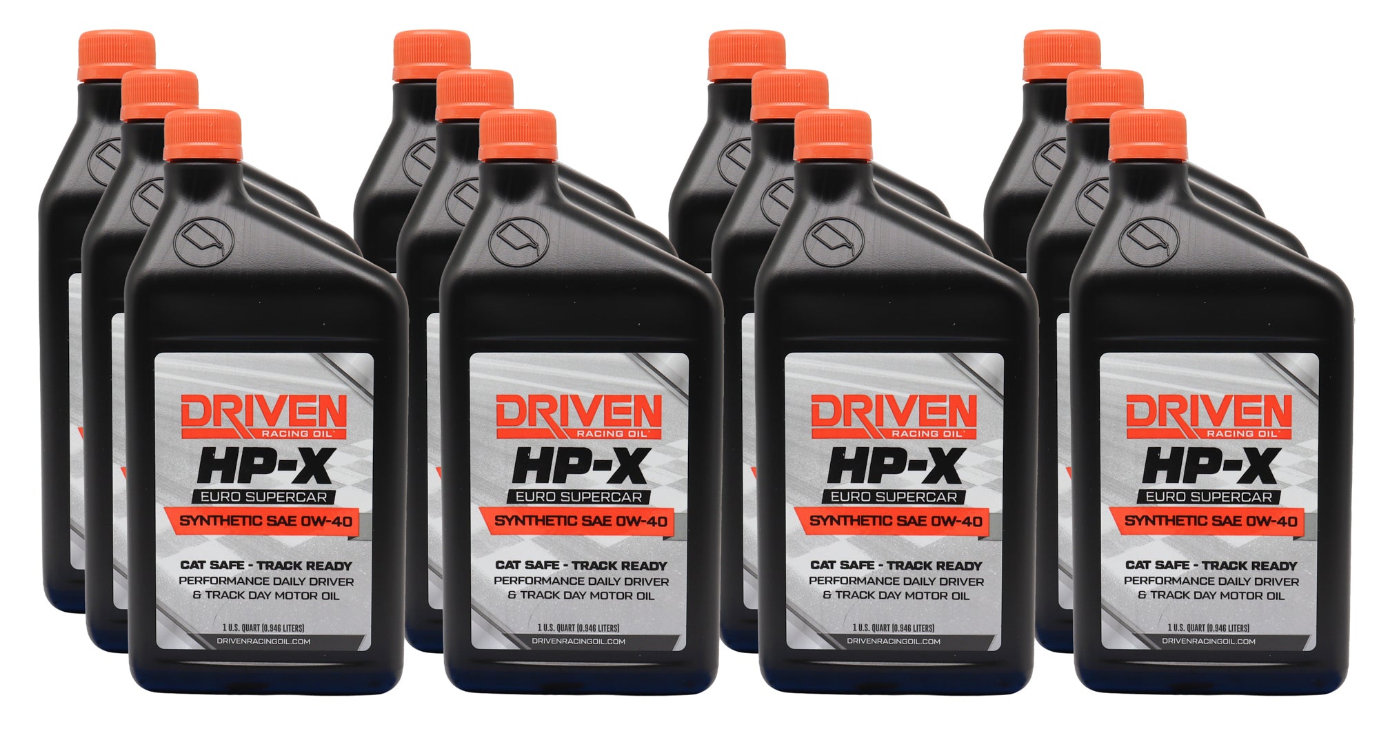 Joe Gibbs Lubricants 23406-12 HP-X EURO 0W40 Motor Oil Case 12/Qt Joe Gibbs Lubricants 23406-12