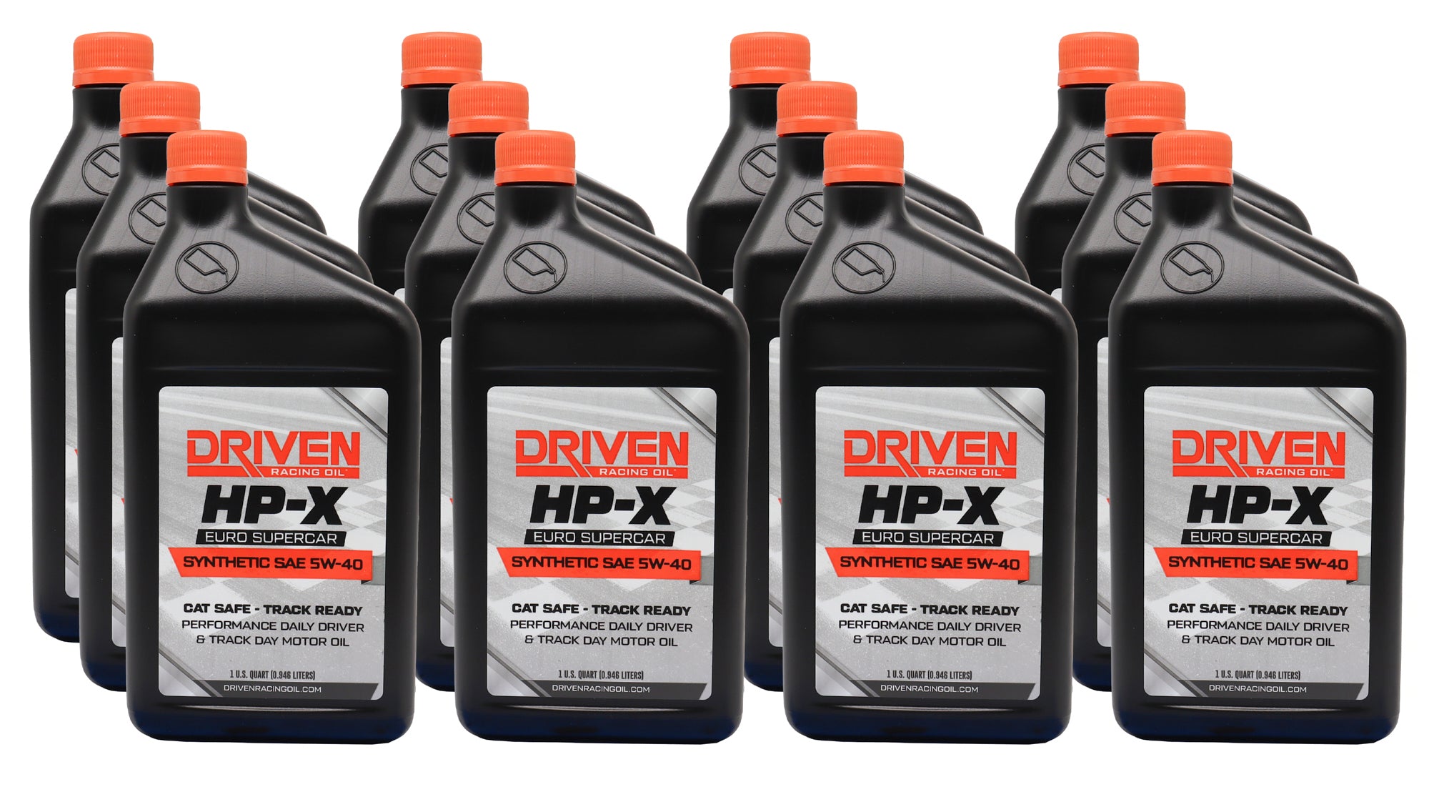Joe Gibbs Lubricants 23546-12 HP-X EURO 5W40 Motor Oil Case 12/Qt Joe Gibbs Lubricants 23546-12