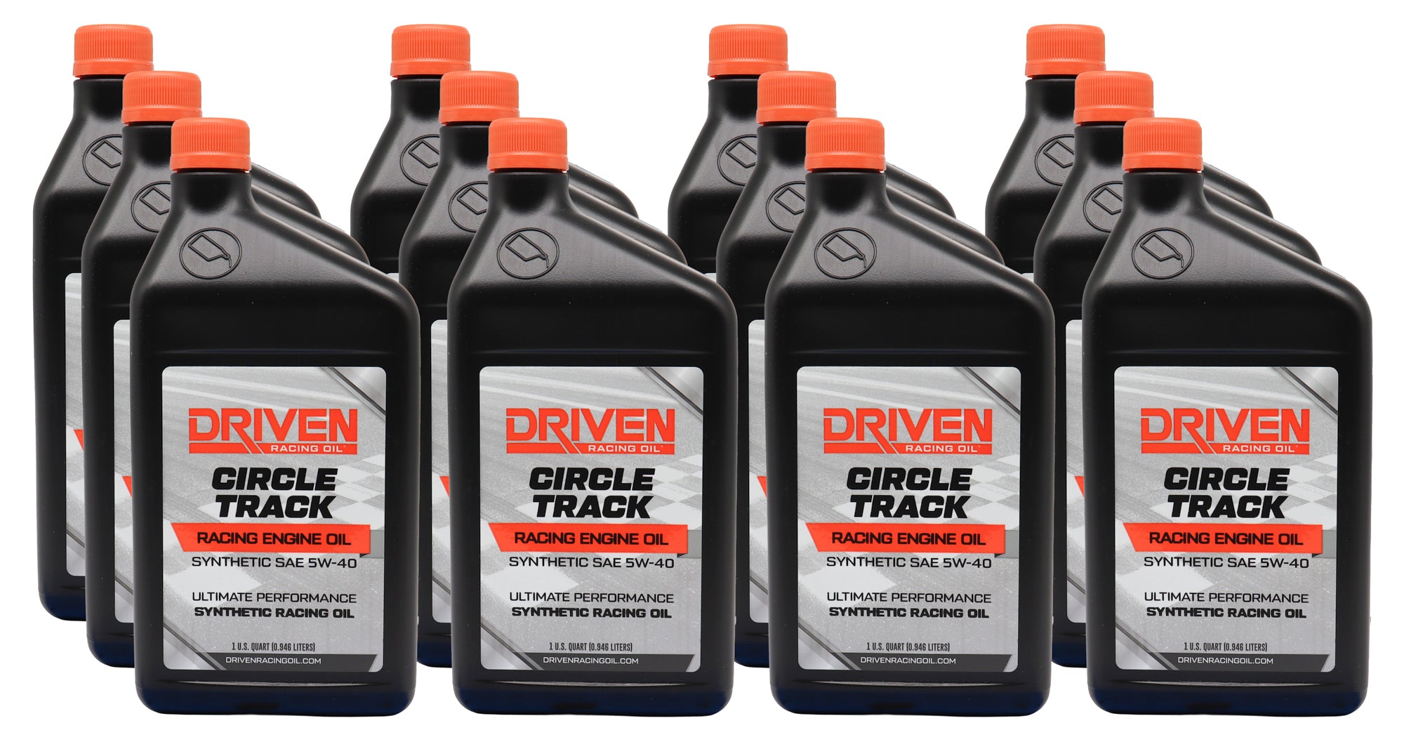 Joe Gibbs Lubricants 26406-12 Circle Track 5W40 Oil Case 12/Qt Joe Gibbs Lubricants 26406-12