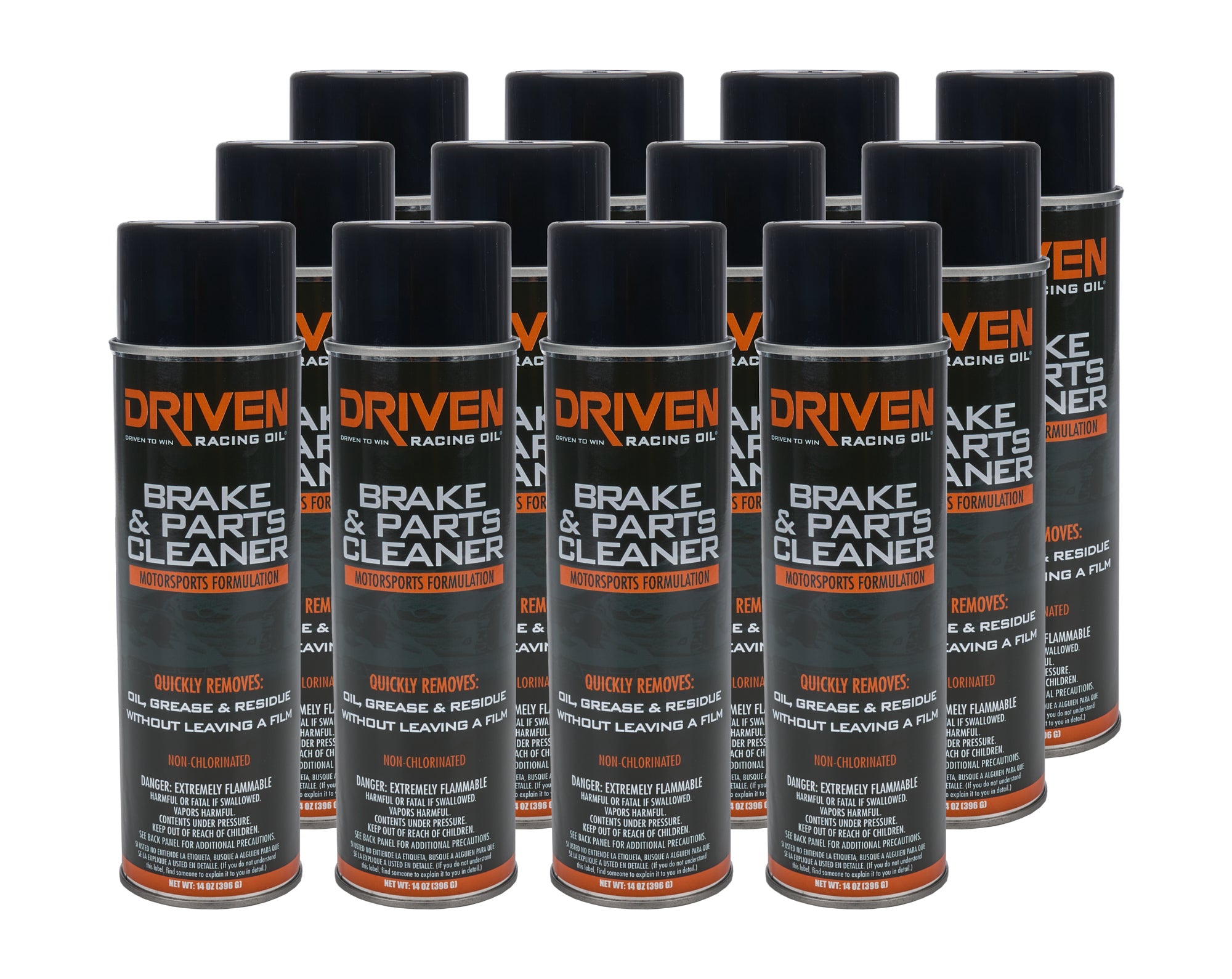 Joe Gibbs Lubricants 50020-12 Brake Cleaner Case 12 x 14 oz Can Joe Gibbs Lubricants 50020-12