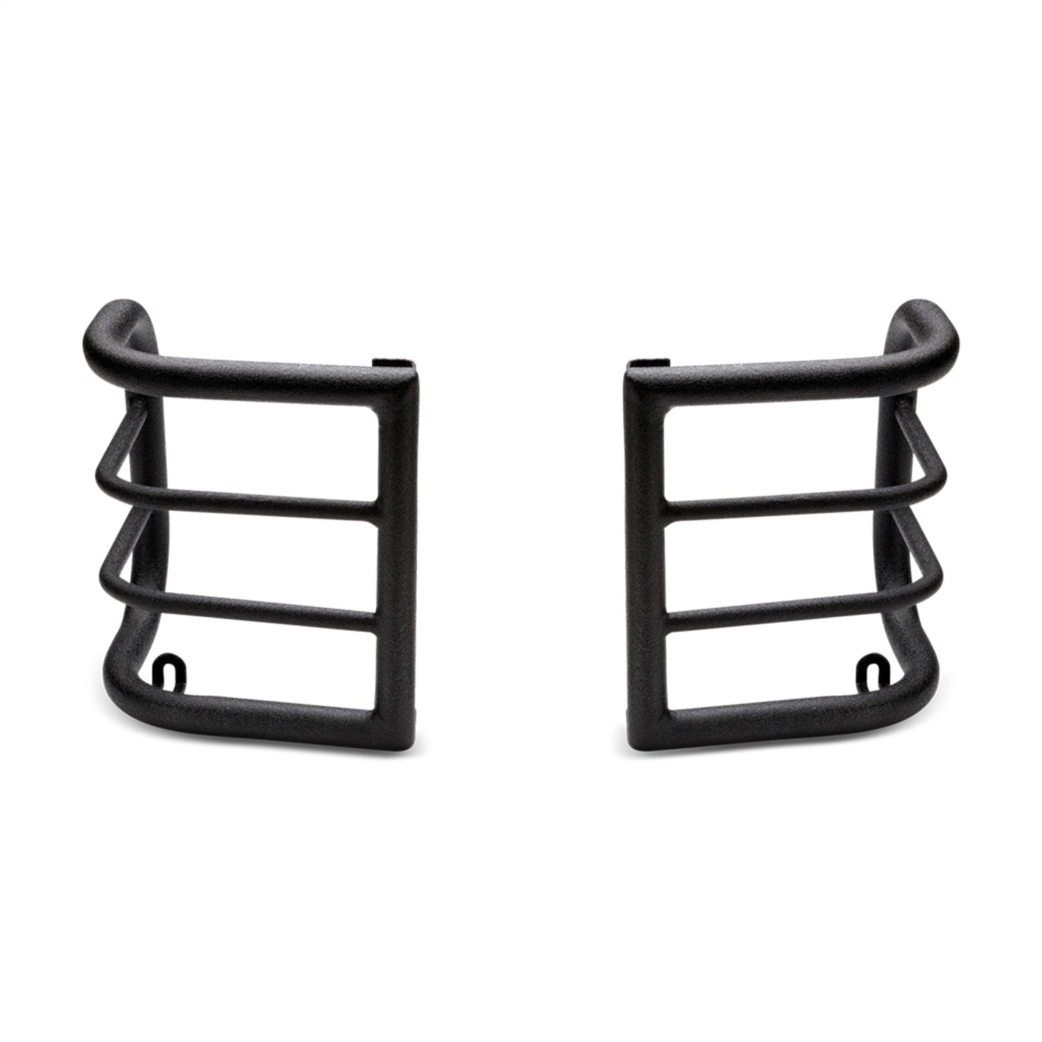 Body Armor JK-7135 Tail Light Guard; Textured Black Powder Coat Finish; Wrap Around Style; Body Armor JK-7135