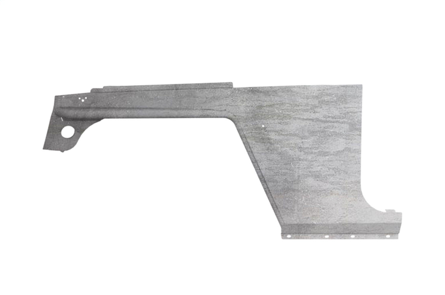 Road Armor JK100 Defender Body Armor; No Flare; Front Fender; Raw Steel; Road Armor JK100