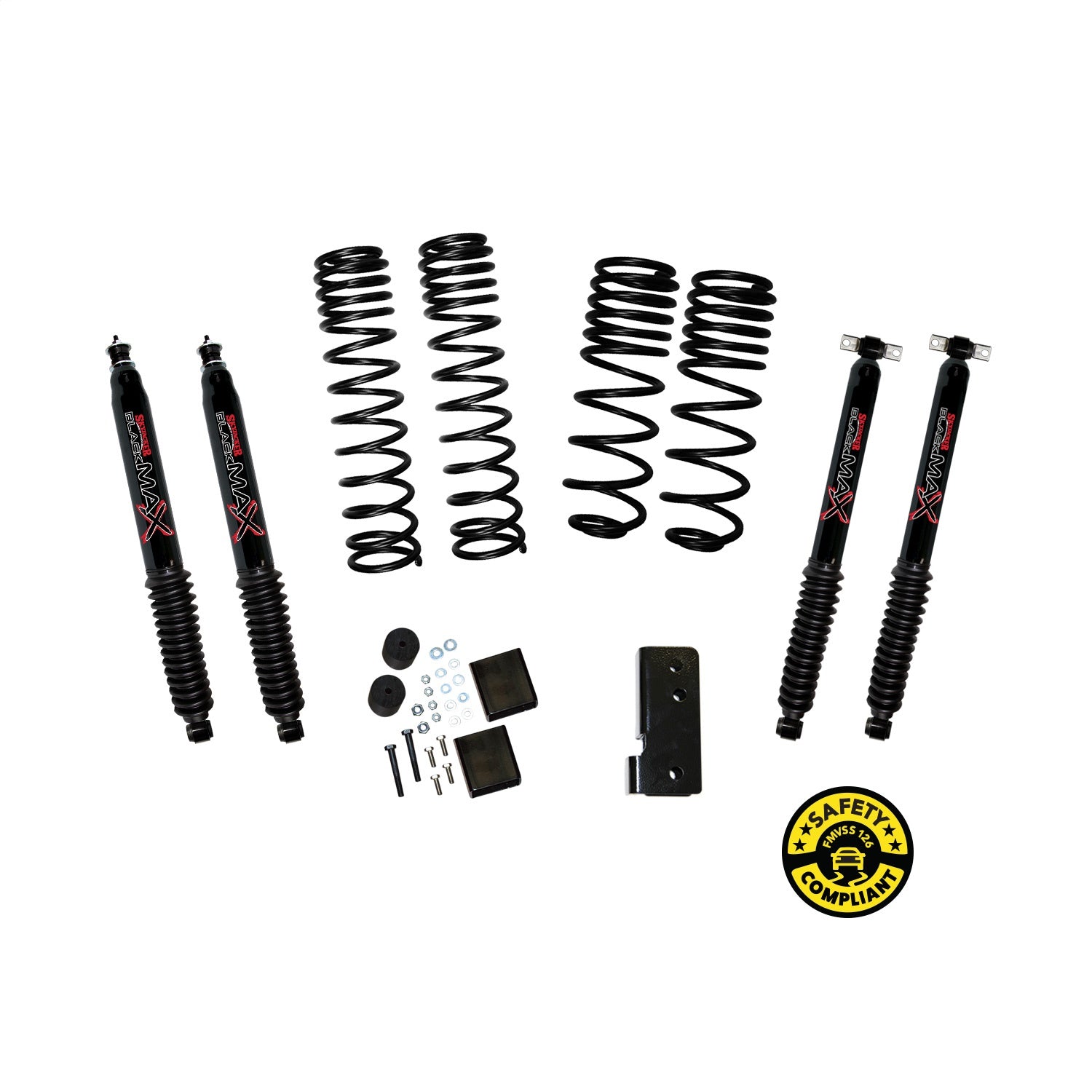 Skyjacker JK20BPBLT 2-2.5in. JK 2DR LT BLACK MAX Skyjacker JK20BPBLT