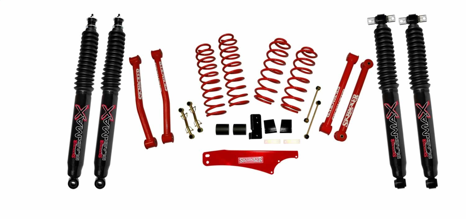 Skyjacker JK2501KCR-B 2.5-3.5in.KT;07>JK RED;BLK MA Skyjacker JK2501KCR-B